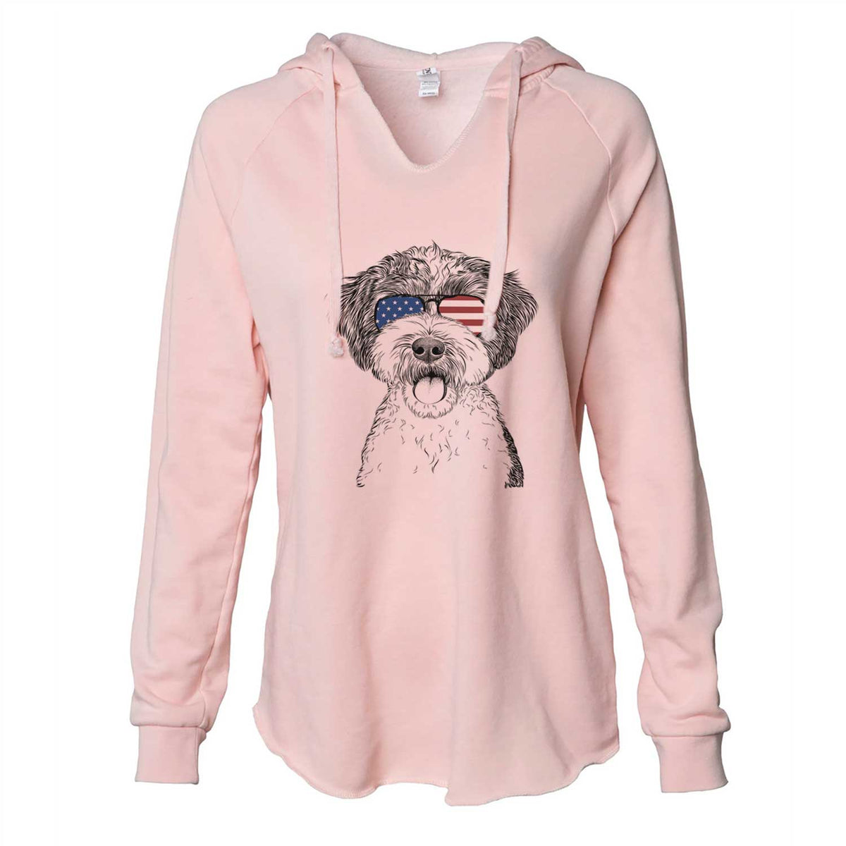 USA Bella the Cockapoo - Cali Wave Hooded Sweatshirt