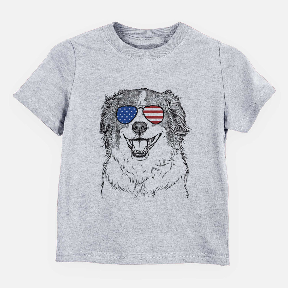 USA Belle the Australian Shepherd Mix - Kids/Youth/Toddler Shirt