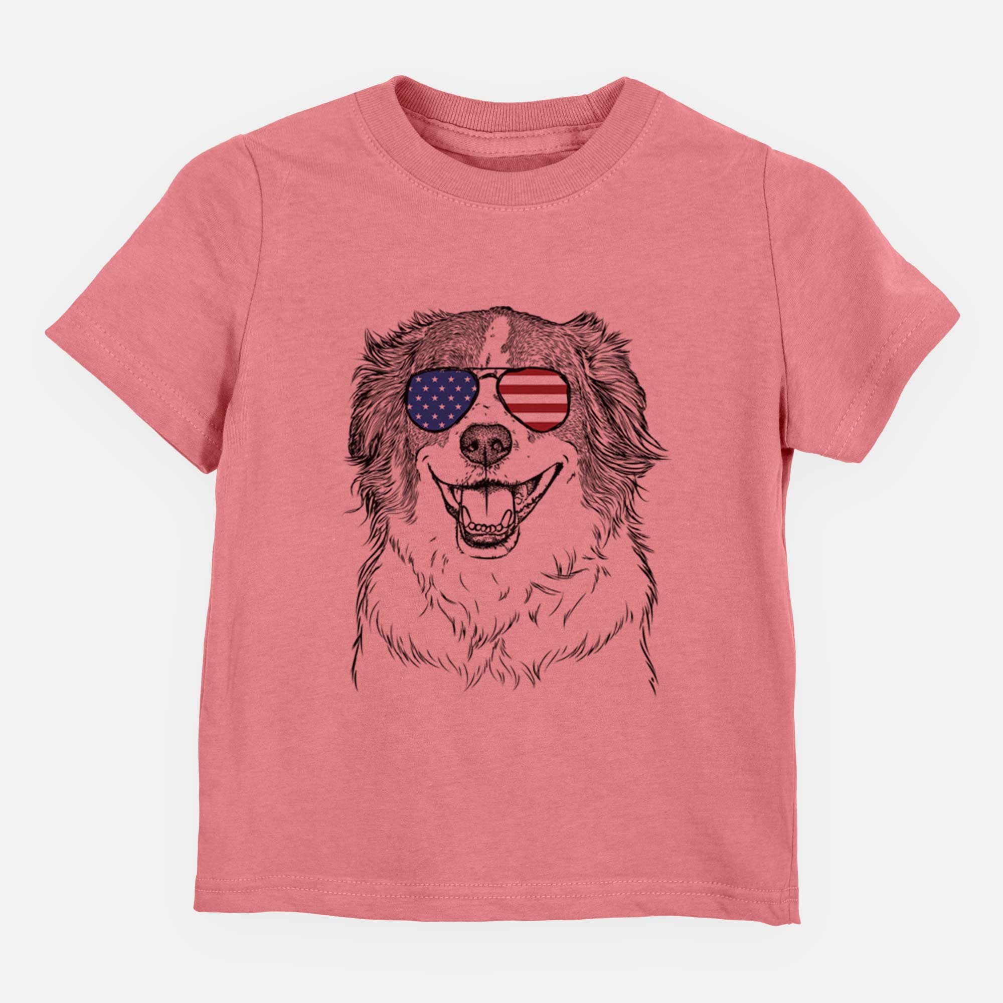 USA Belle the Australian Shepherd Mix - Kids/Youth/Toddler Shirt