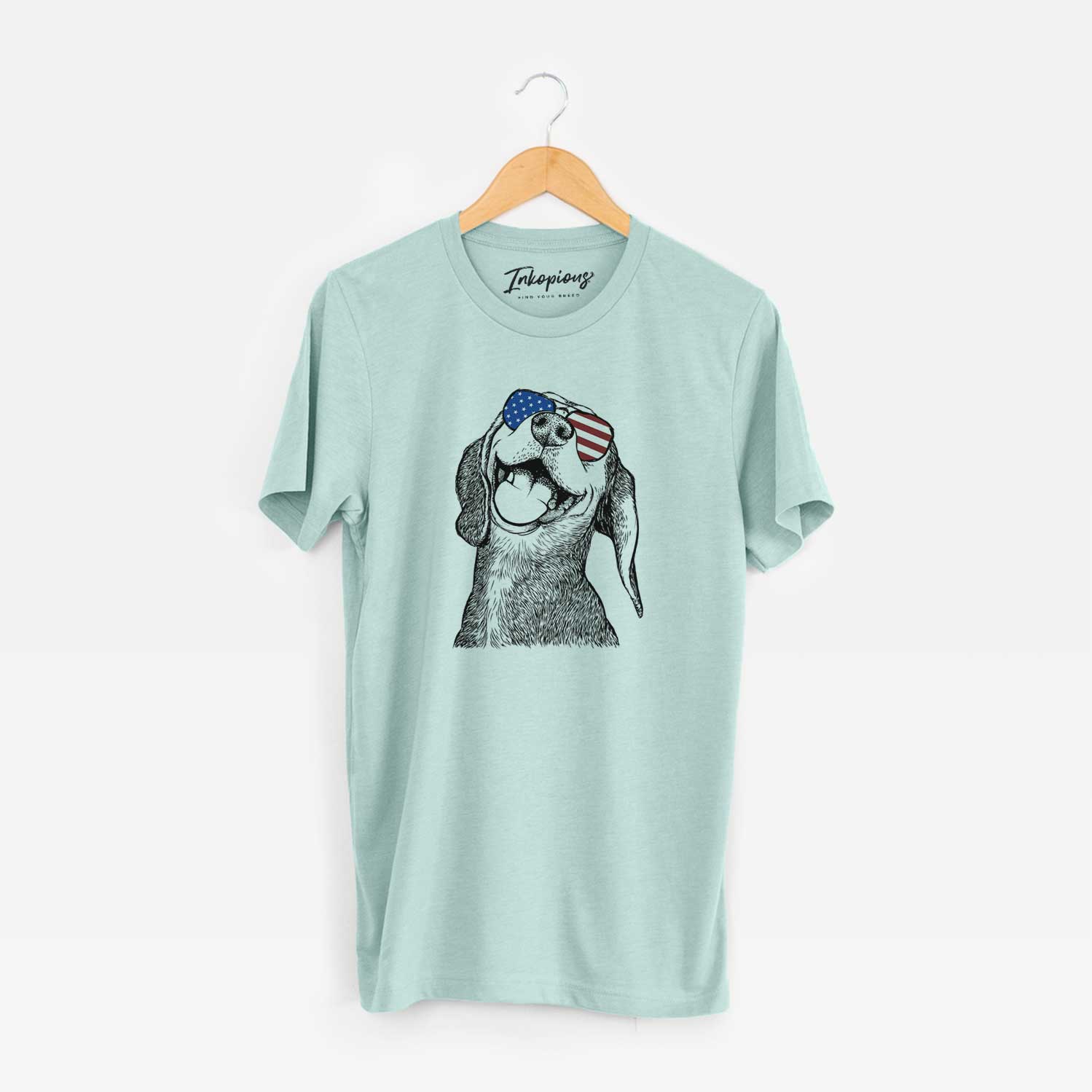 USA Belle the Hound Mix - Unisex Crewneck