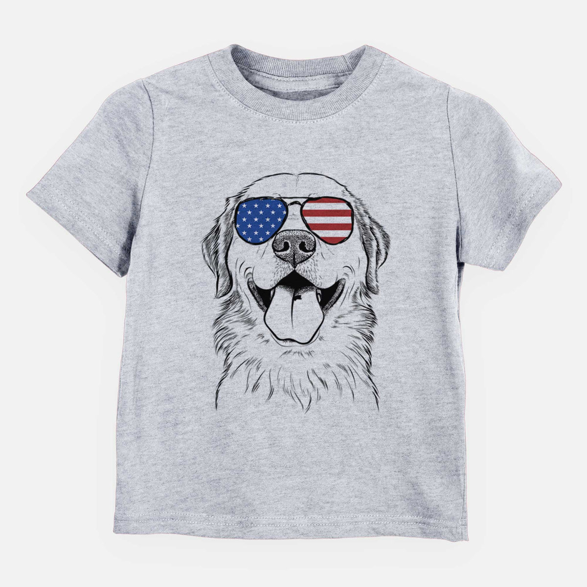 USA Bennett the Golden Retriever - Kids/Youth/Toddler Shirt