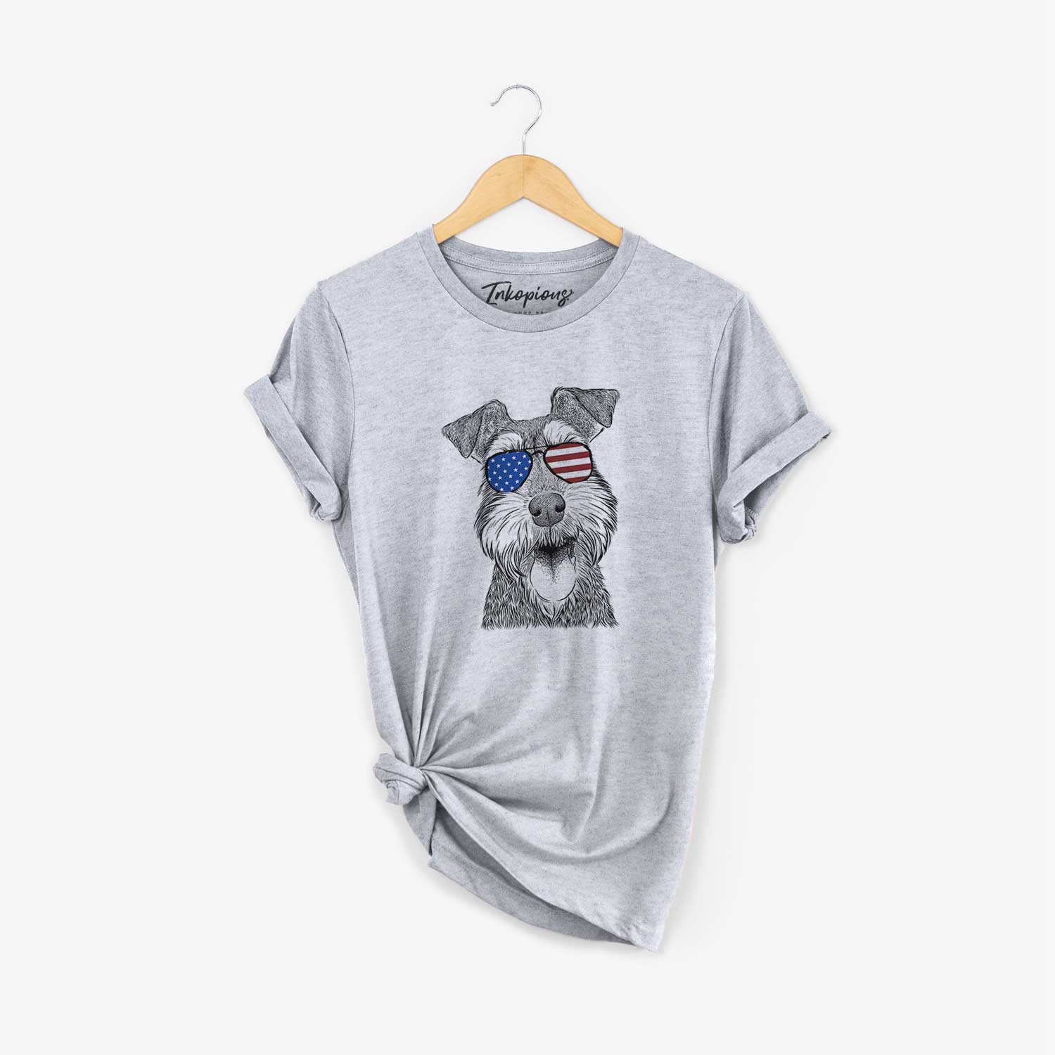 USA Bernadette the Mini Schnauzer - Unisex Crewneck