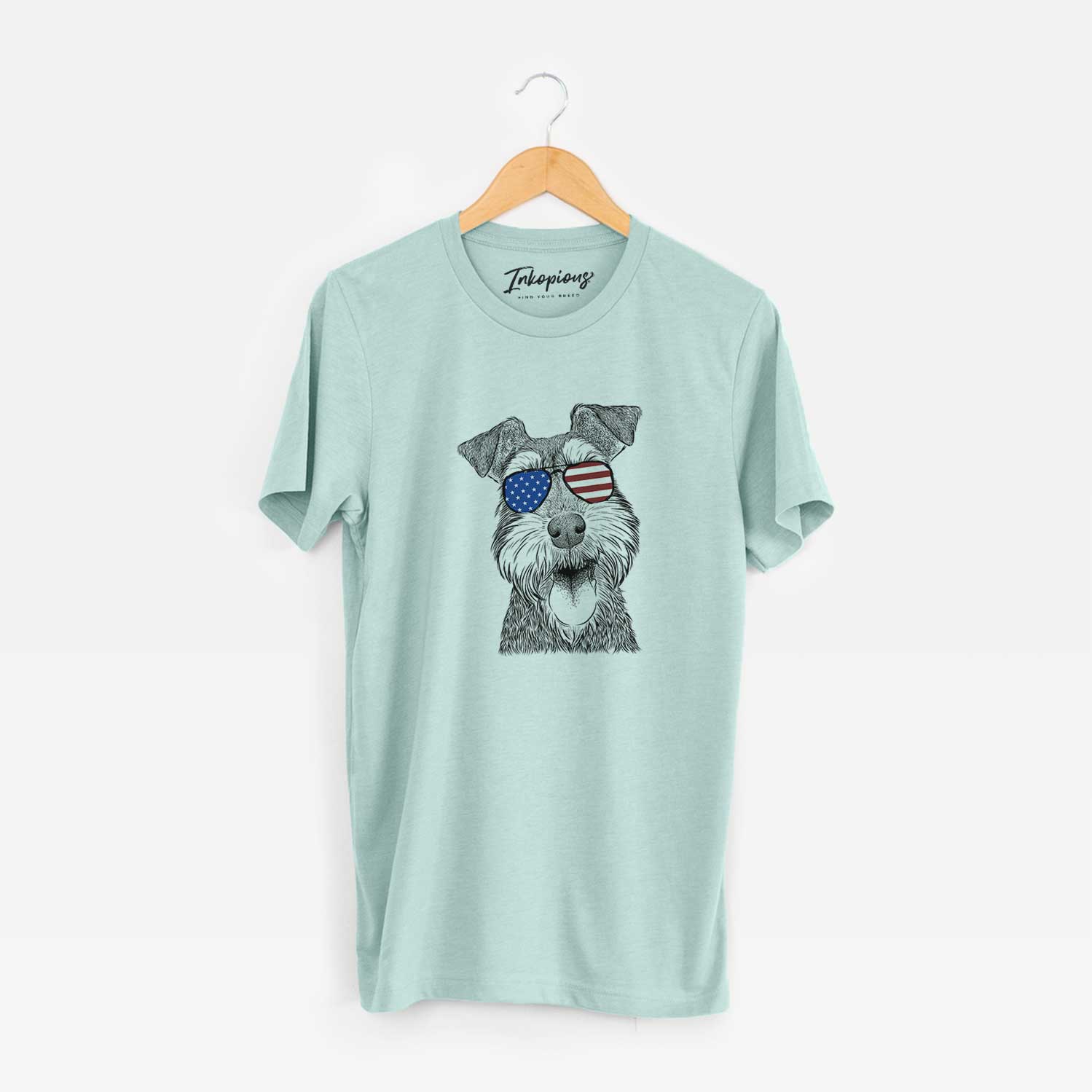 USA Bernadette the Mini Schnauzer - Unisex Crewneck