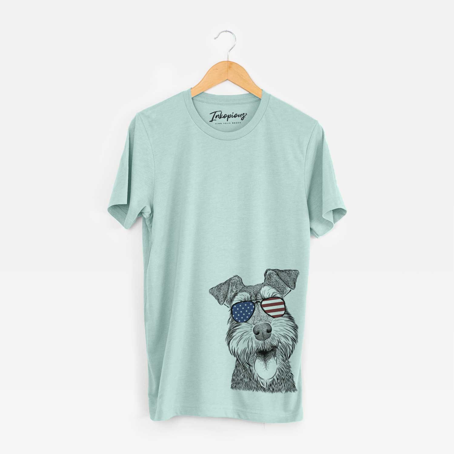 USA Bernadette the Mini Schnauzer - Unisex Crewneck