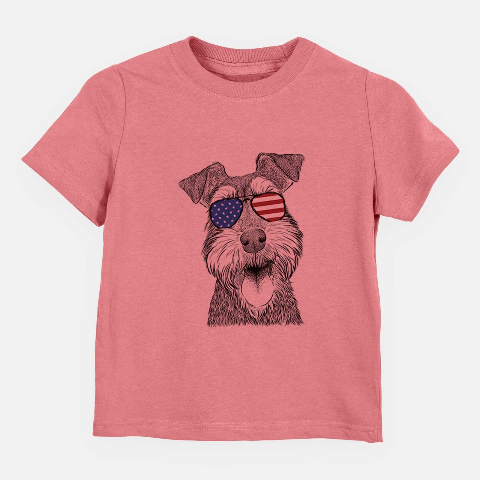 USA Bernadette the Mini Schnauzer - Kids/Youth/Toddler Shirt