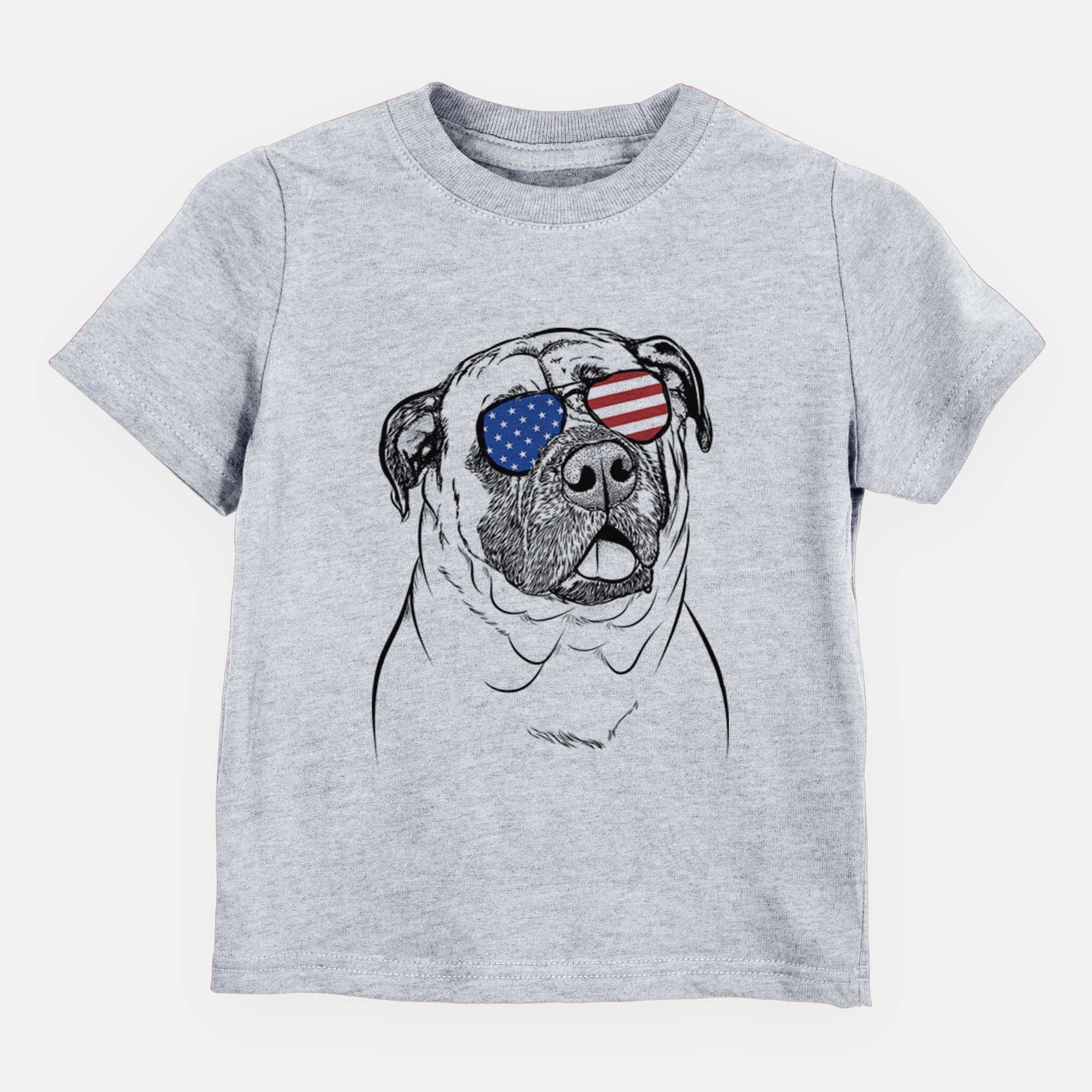 USA Big P the English Mastiff - Kids/Youth/Toddler Shirt