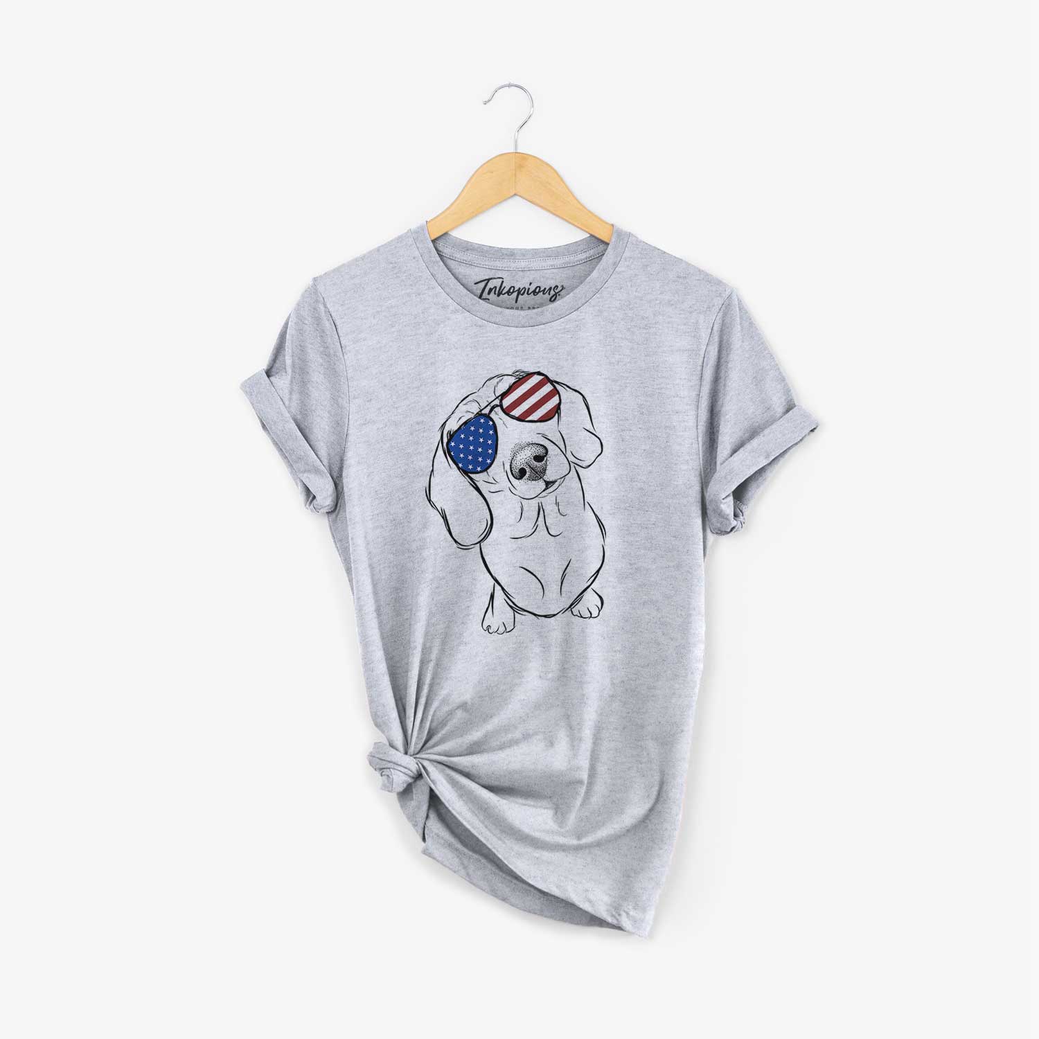 USA Bill the Dachshund - Unisex Crewneck