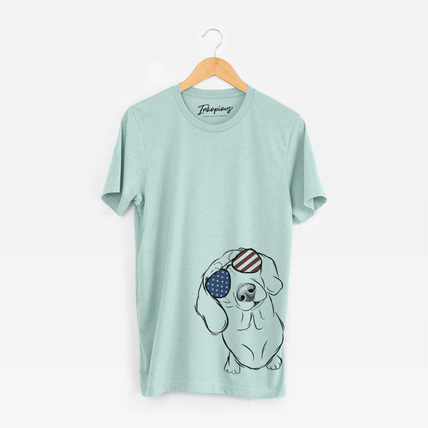 USA Bill the Dachshund - Unisex Crewneck