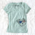 USA Birdee the Schnauzer Mix - Women's Perfect V-neck Shirt