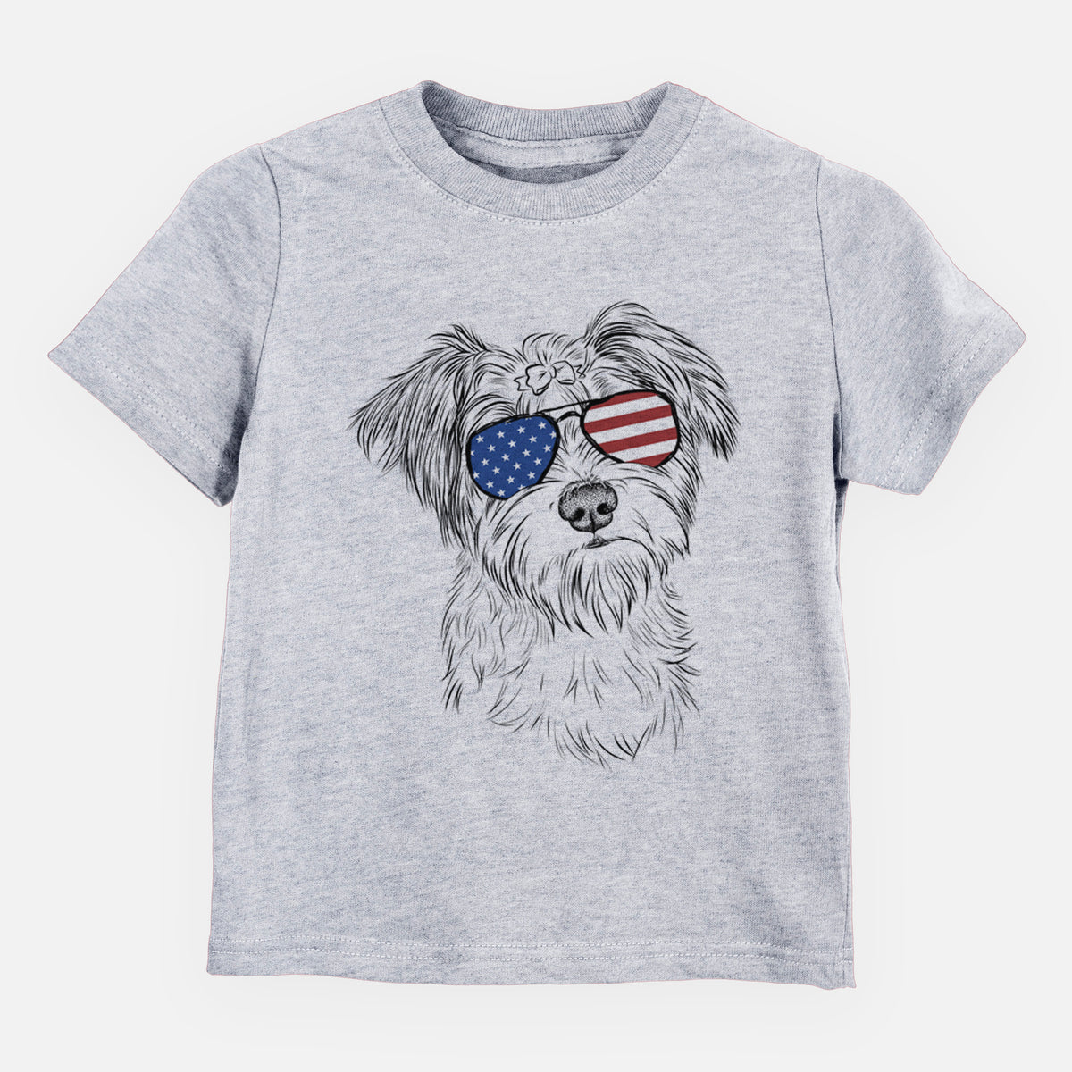 USA Birdee the Schnauzer Mix - Kids/Youth/Toddler Shirt