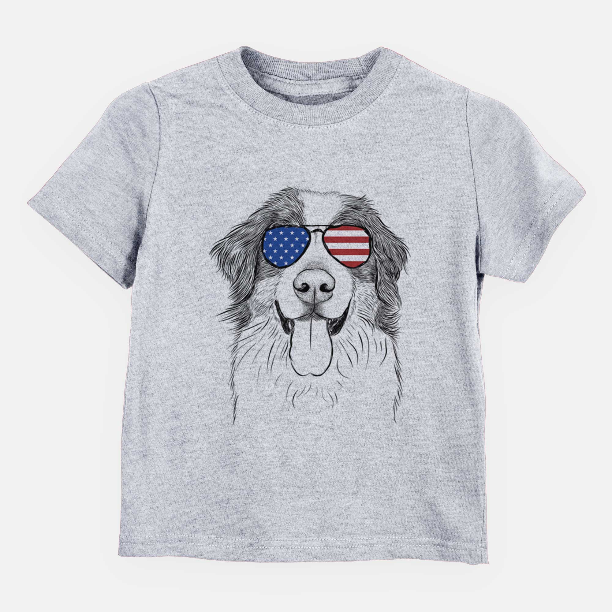 USA Blaze the Bernese Mountain Dog - Kids/Youth/Toddler Shirt