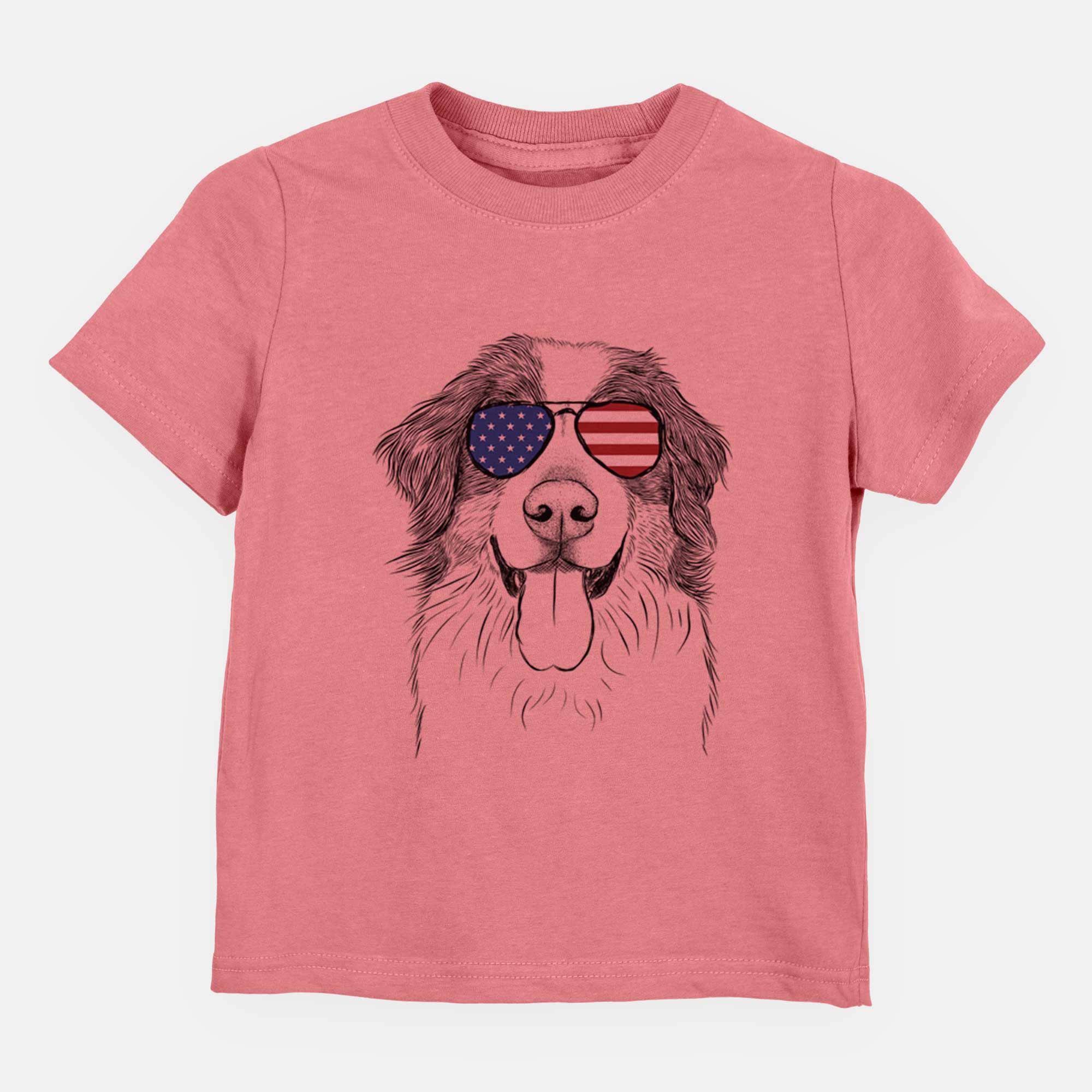 USA Blaze the Bernese Mountain Dog - Kids/Youth/Toddler Shirt