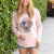 USA Blossom the Poodle - Cali Wave Hooded Sweatshirt