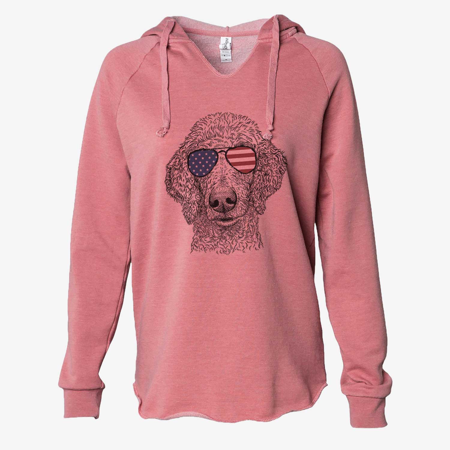 USA Blossom the Poodle - Cali Wave Hooded Sweatshirt