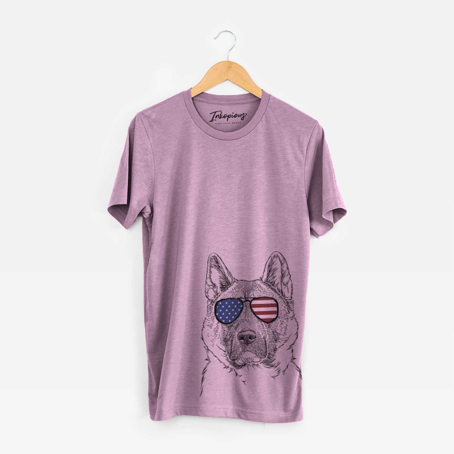 USA Bo the American Akita - Unisex Crewneck