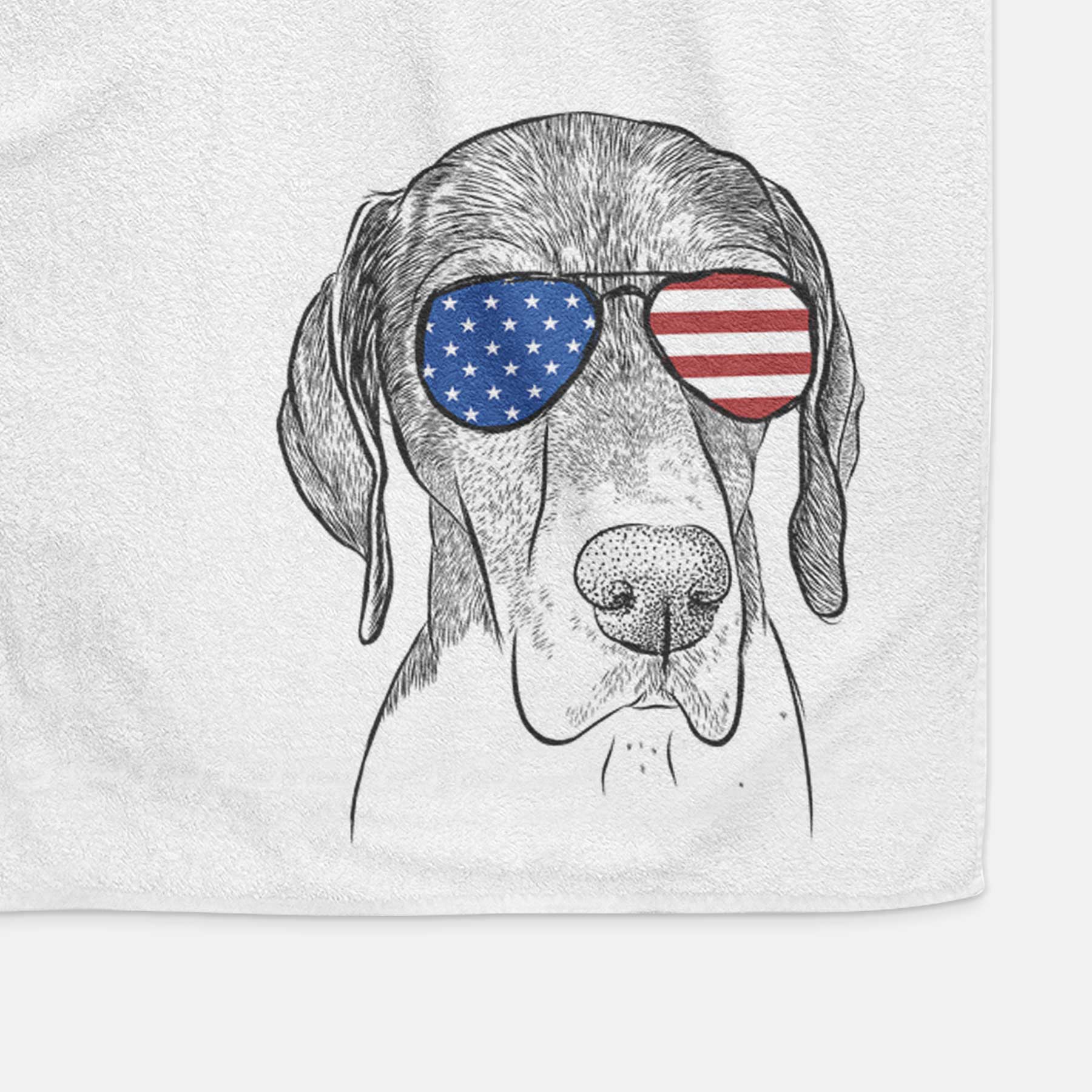 Bohdi the German Shorthaired Pointer Decorative Hand Towel