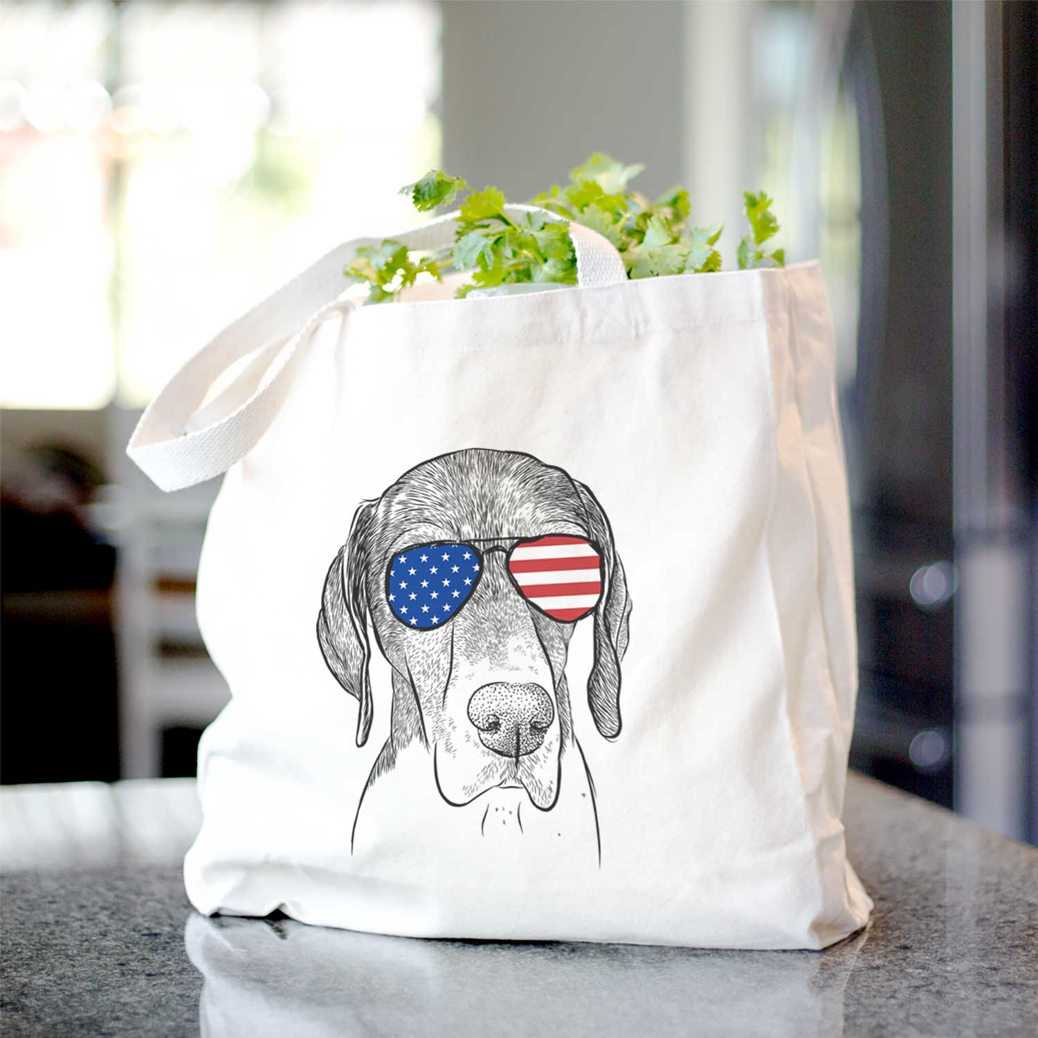 Bohdi the German Shorthaired Pointer - Tote Bag