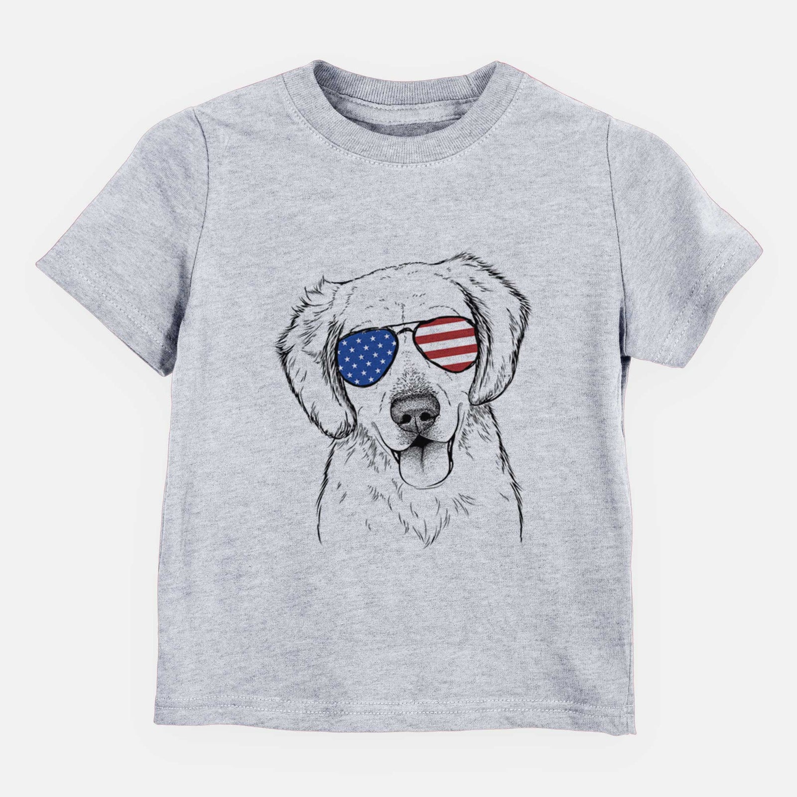 USA Bojo the Golden Retriever - Kids/Youth/Toddler Shirt