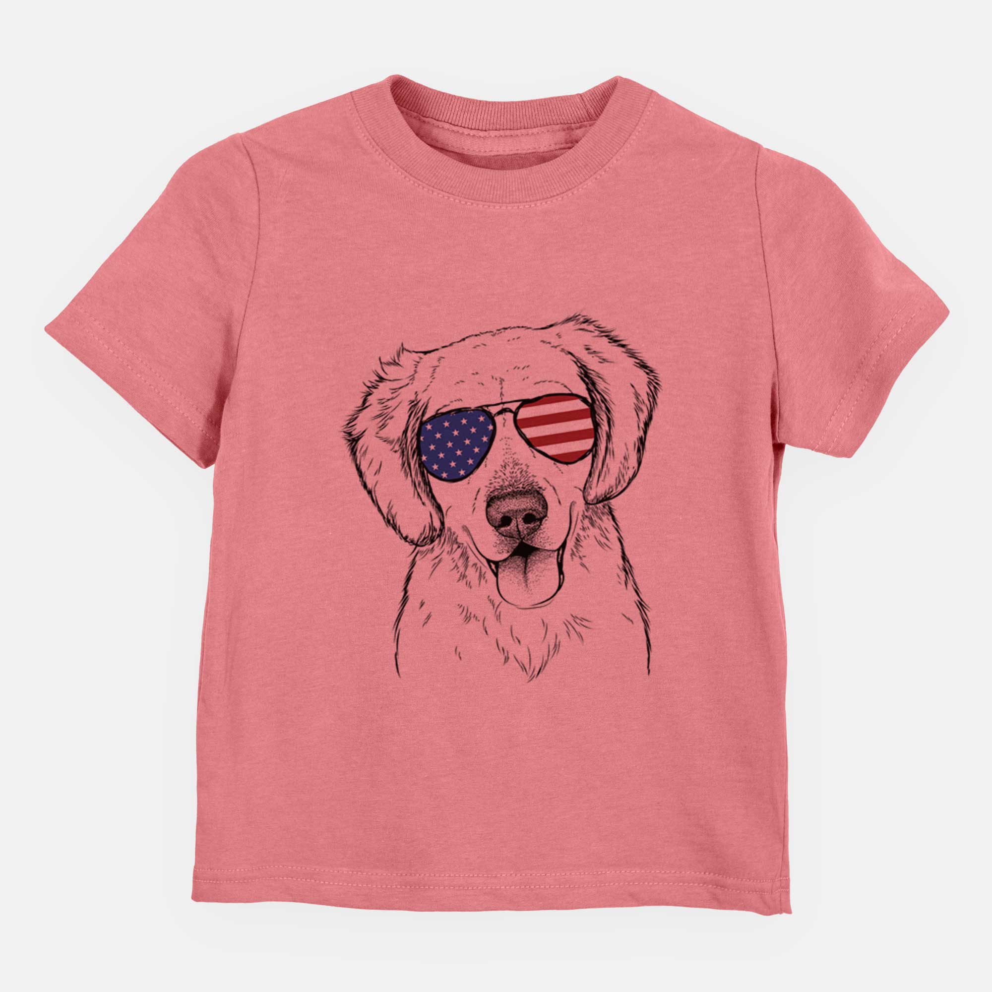 USA Bojo the Golden Retriever - Kids/Youth/Toddler Shirt