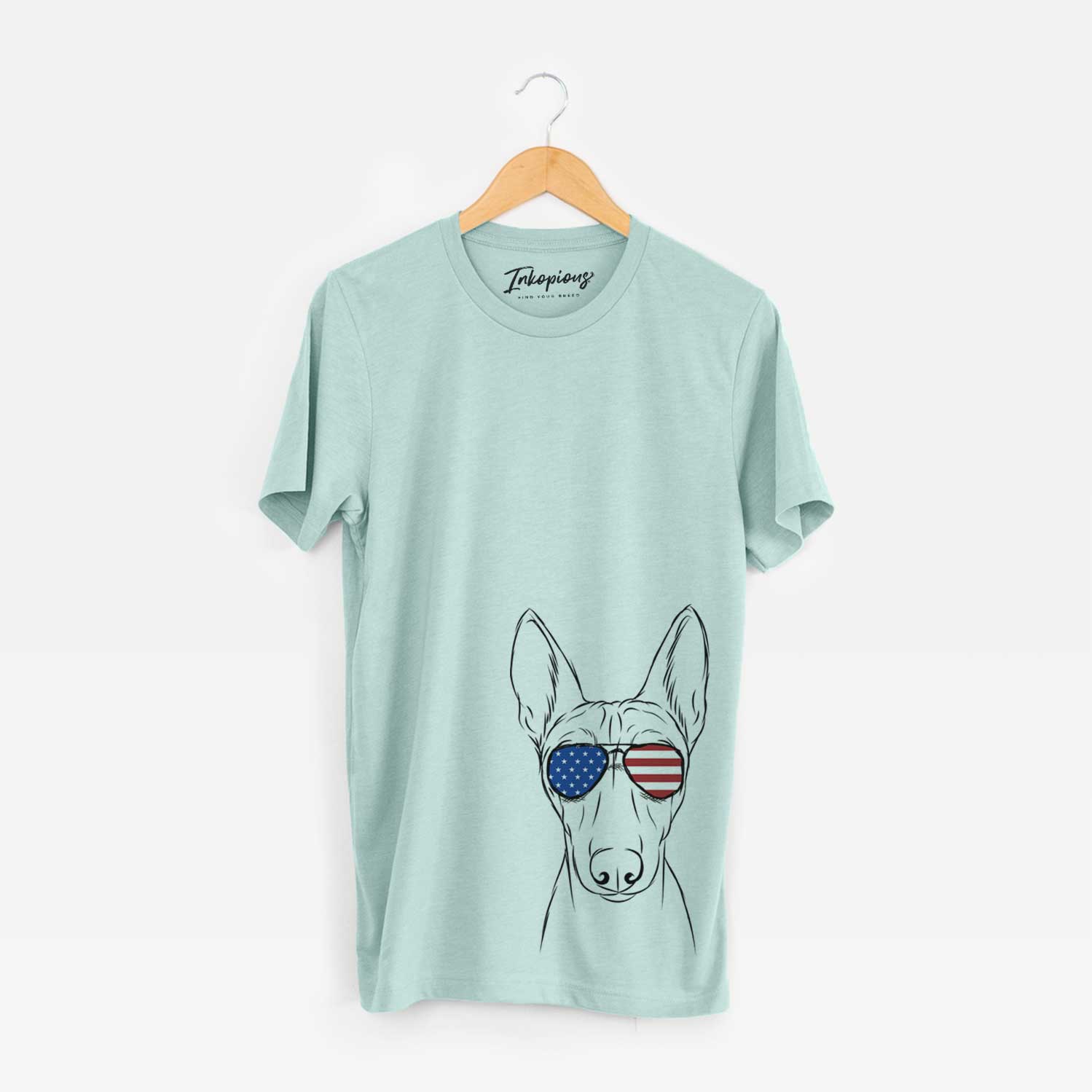 USA Bonsai the Basenji - Unisex Crewneck
