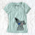 USA Boodles the Schnauzer Mix - Women's Perfect V-neck Shirt