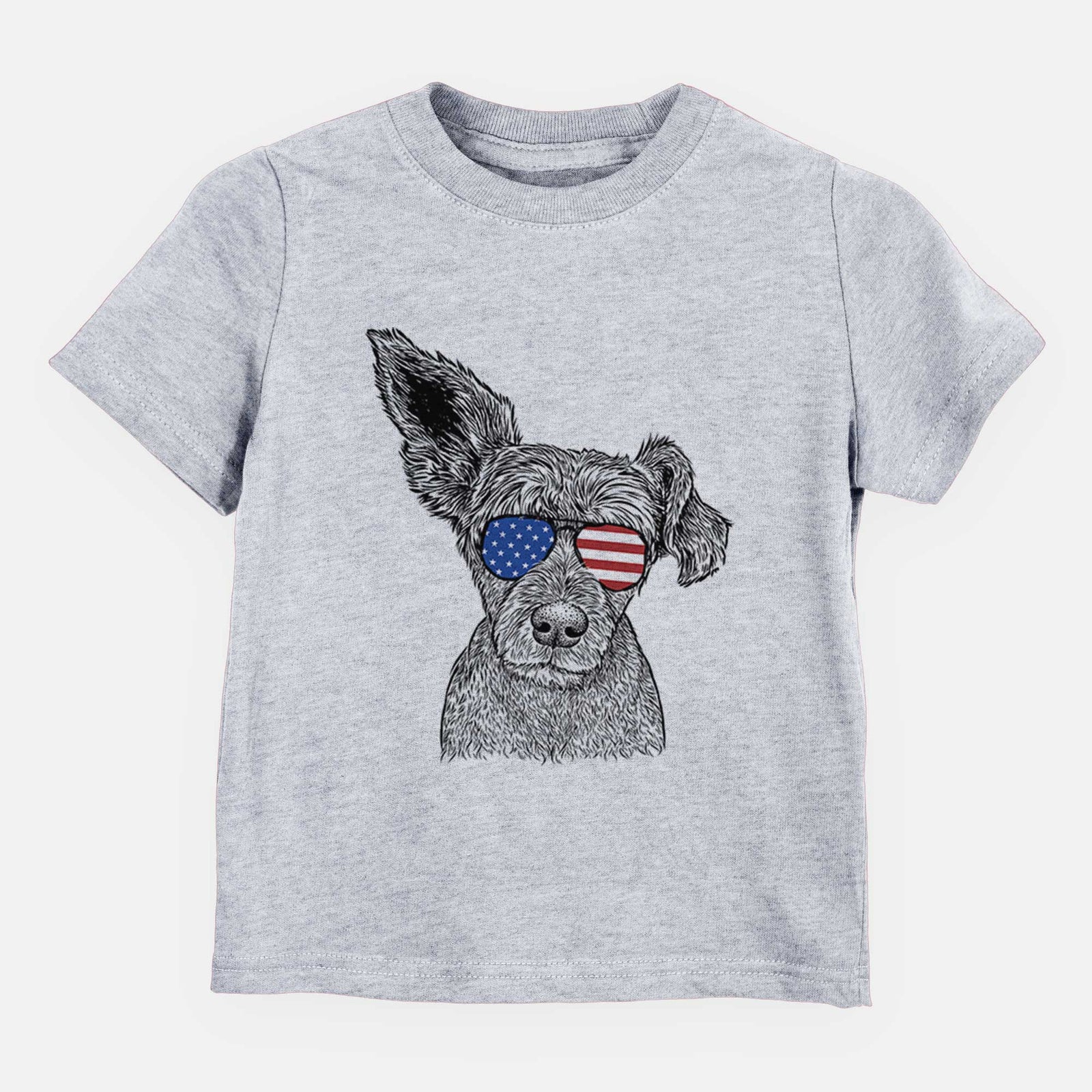 USA Boodles the Schnauzer Mix - Kids/Youth/Toddler Shirt