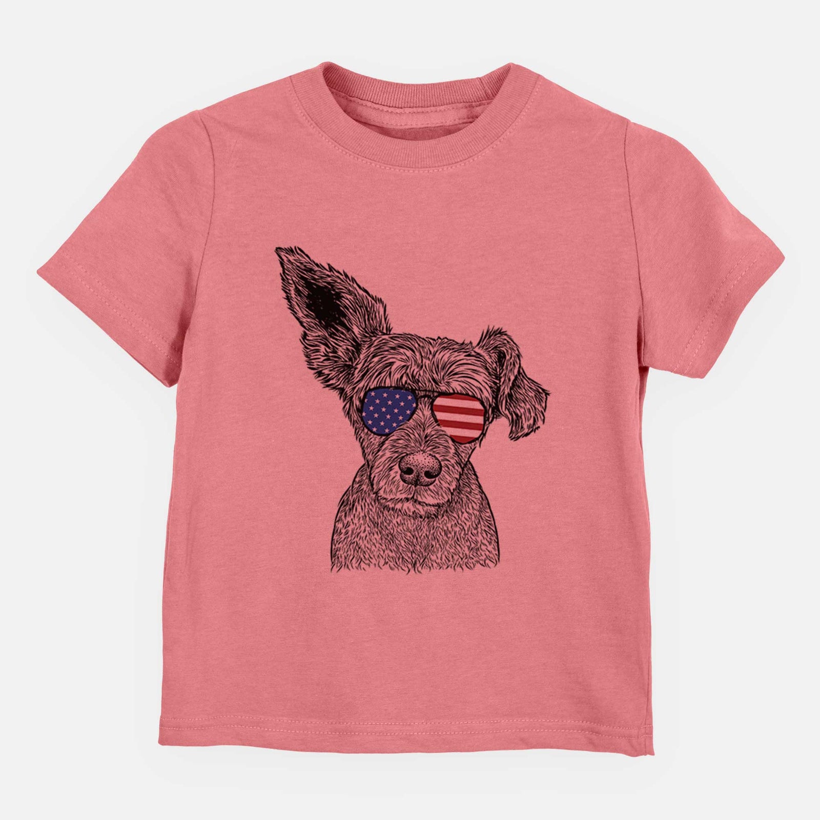 USA Boodles the Schnauzer Mix - Kids/Youth/Toddler Shirt