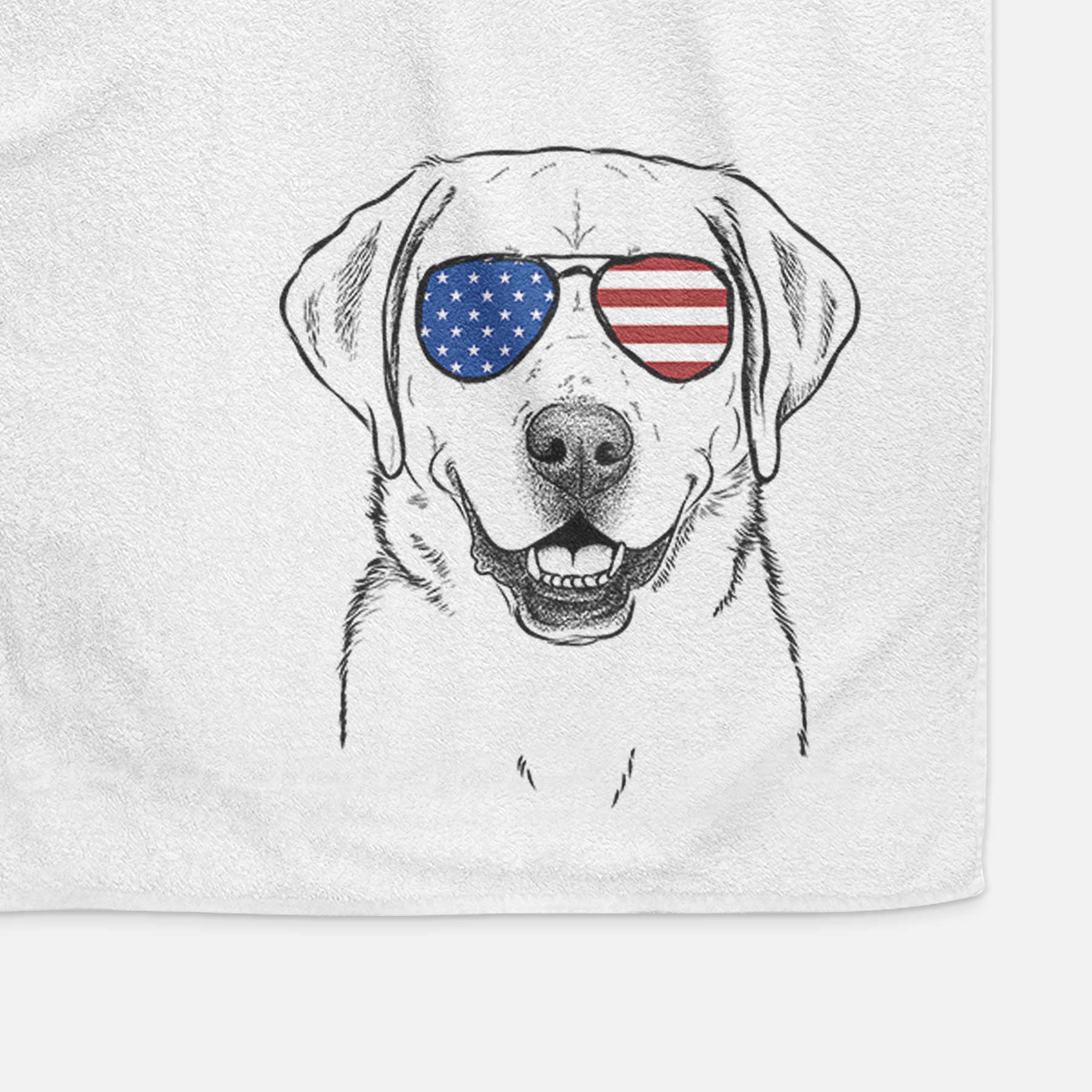 Booney the Labrador Retriever Decorative Hand Towel