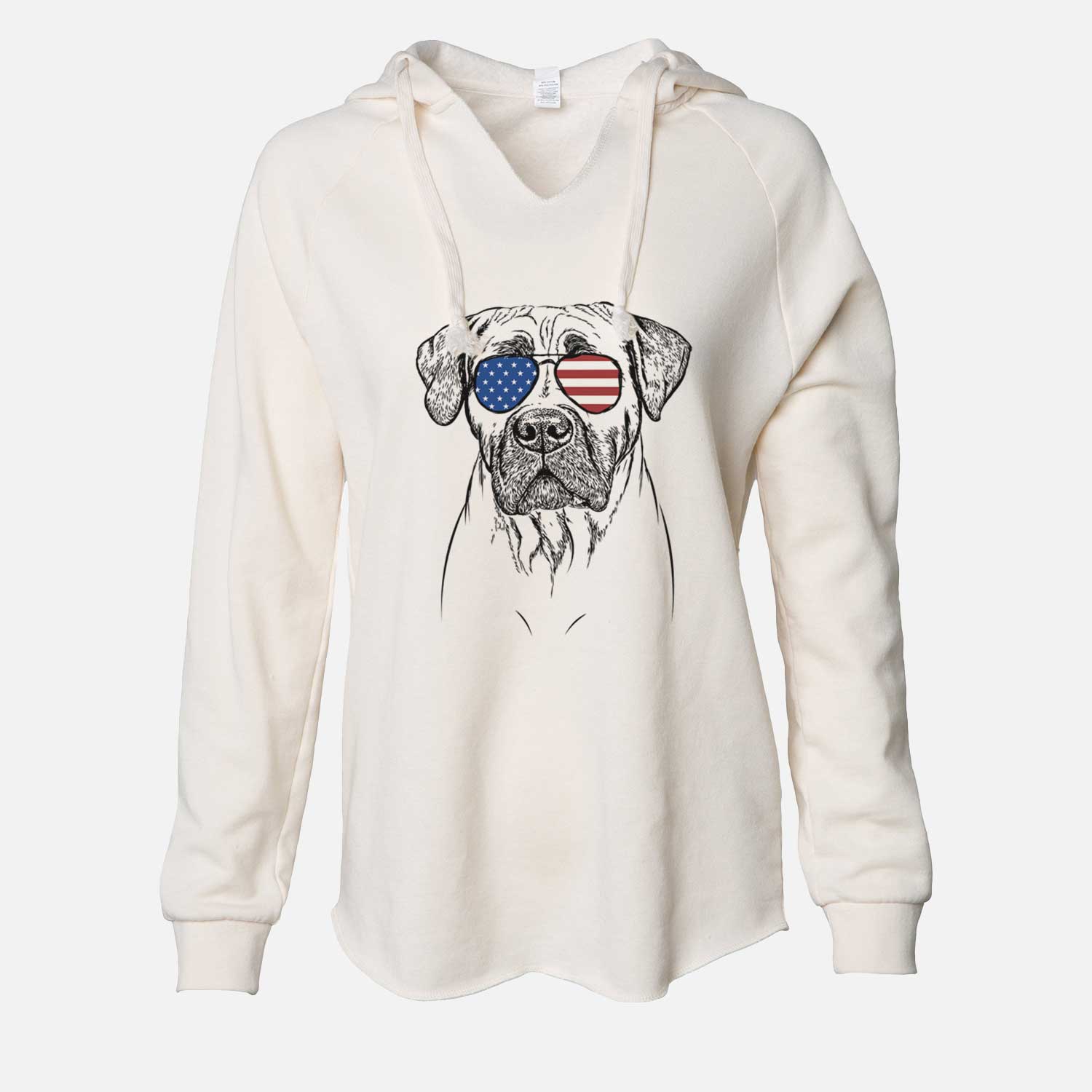 USA Boris the Boerboel - Cali Wave Hooded Sweatshirt