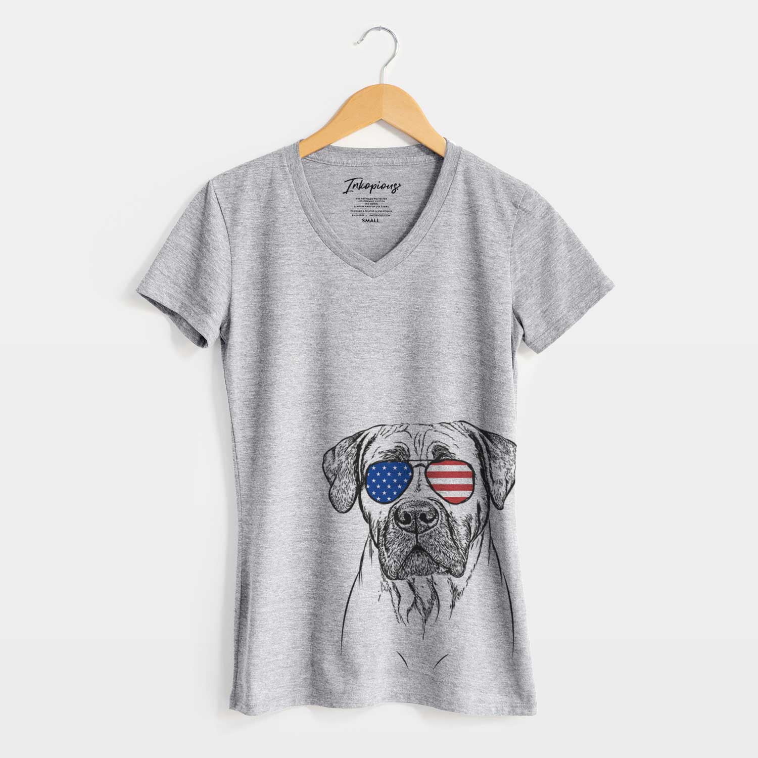 USA Boris the Boerboel - Women's Perfect V-neck Shirt