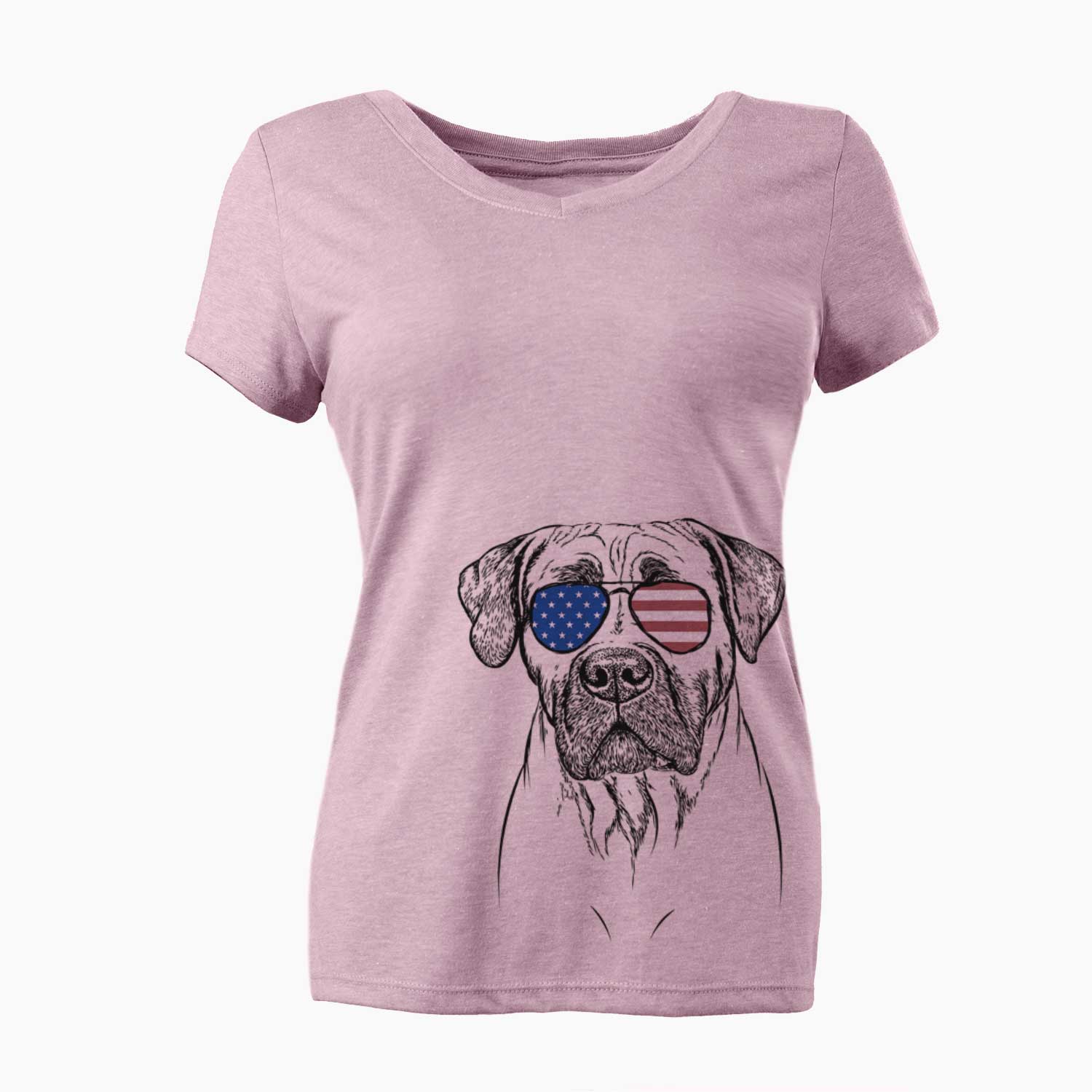 USA Boris the Boerboel - Women's Perfect V-neck Shirt