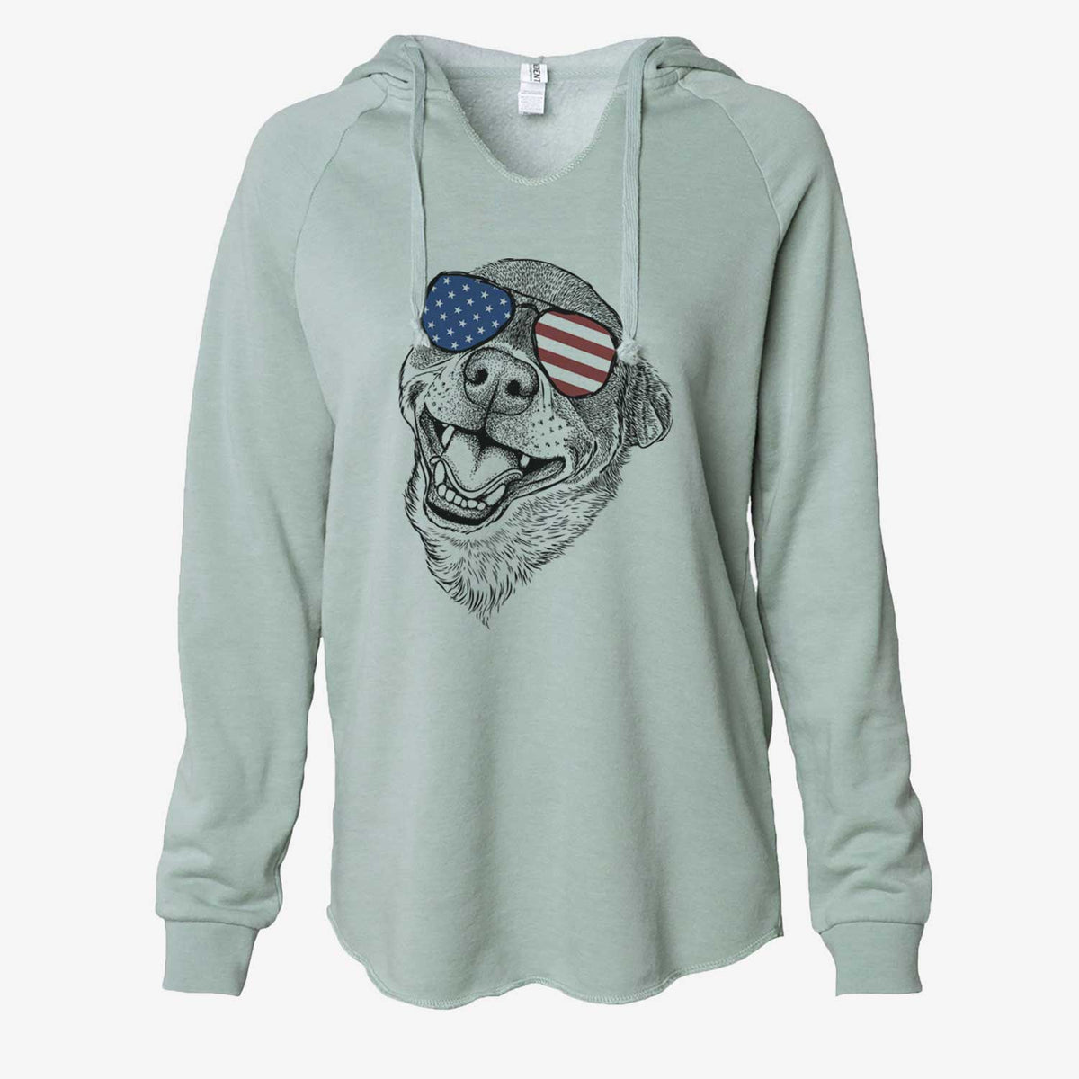 USA Boss the Chihuahua - Cali Wave Hooded Sweatshirt