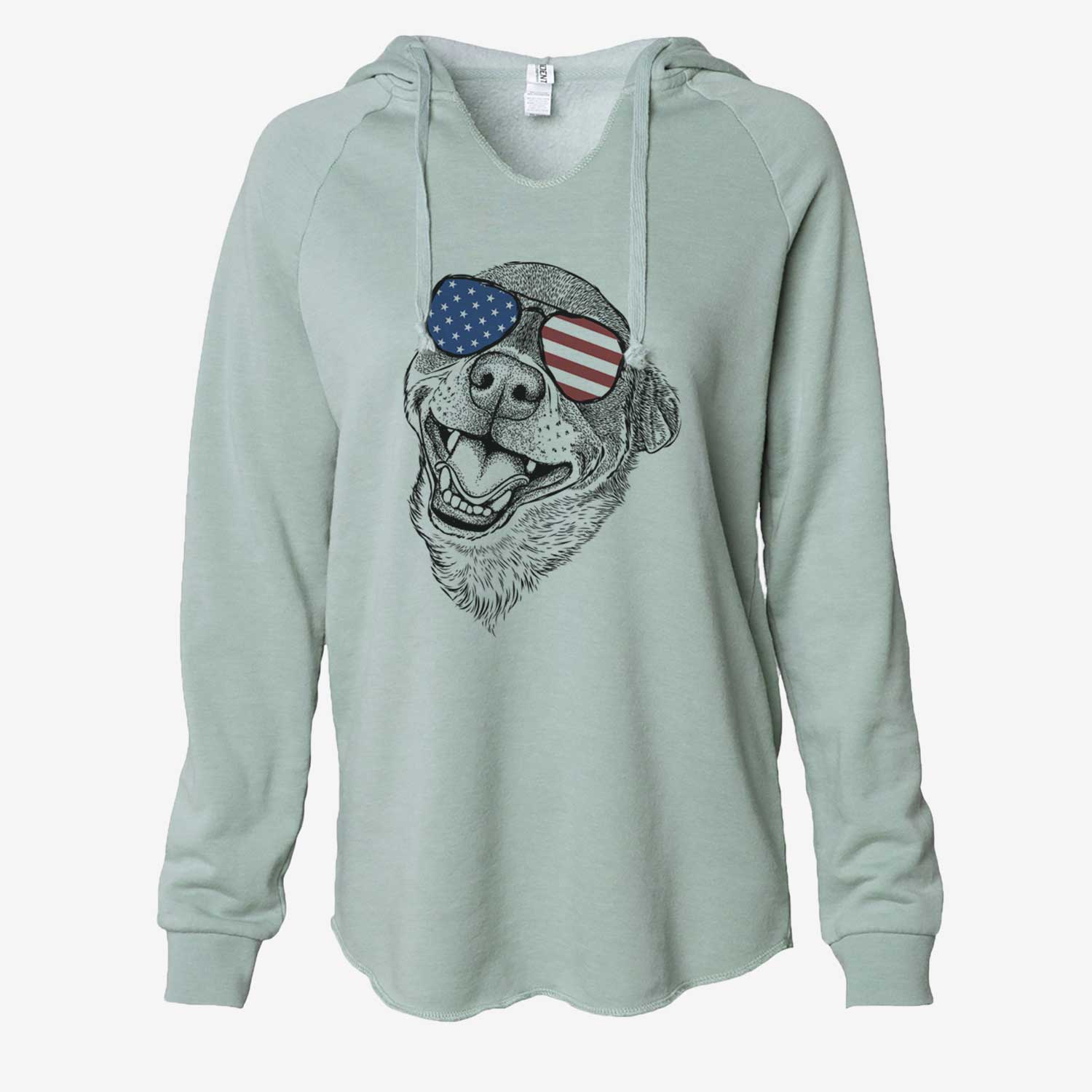 USA Boss the Chihuahua - Cali Wave Hooded Sweatshirt