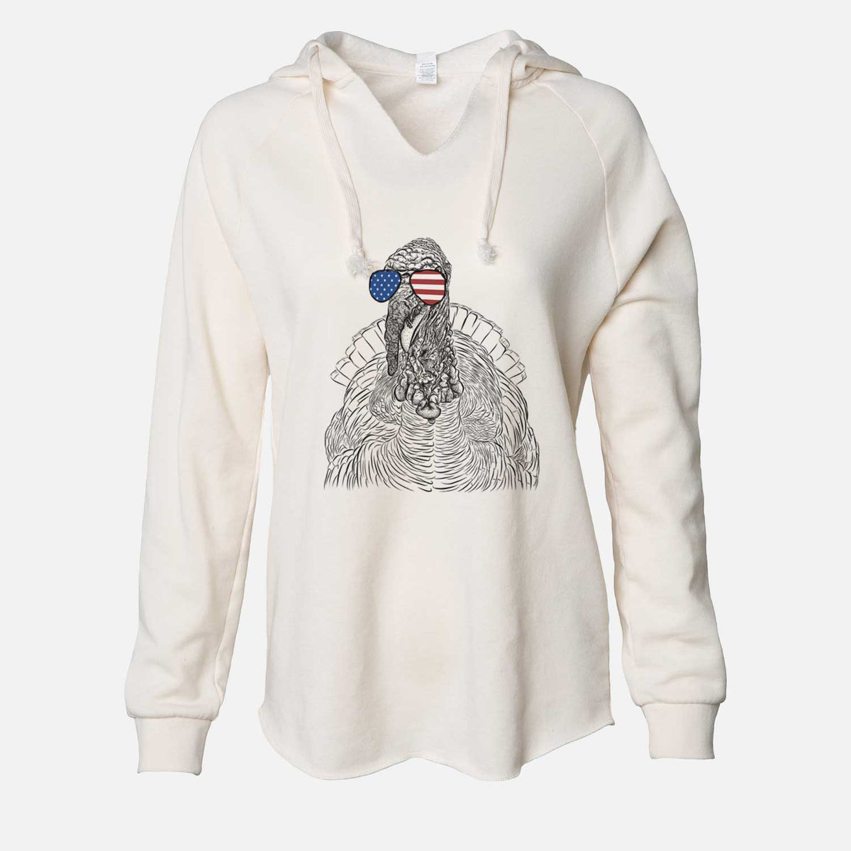 USA Brady the Turkey - Cali Wave Hooded Sweatshirt