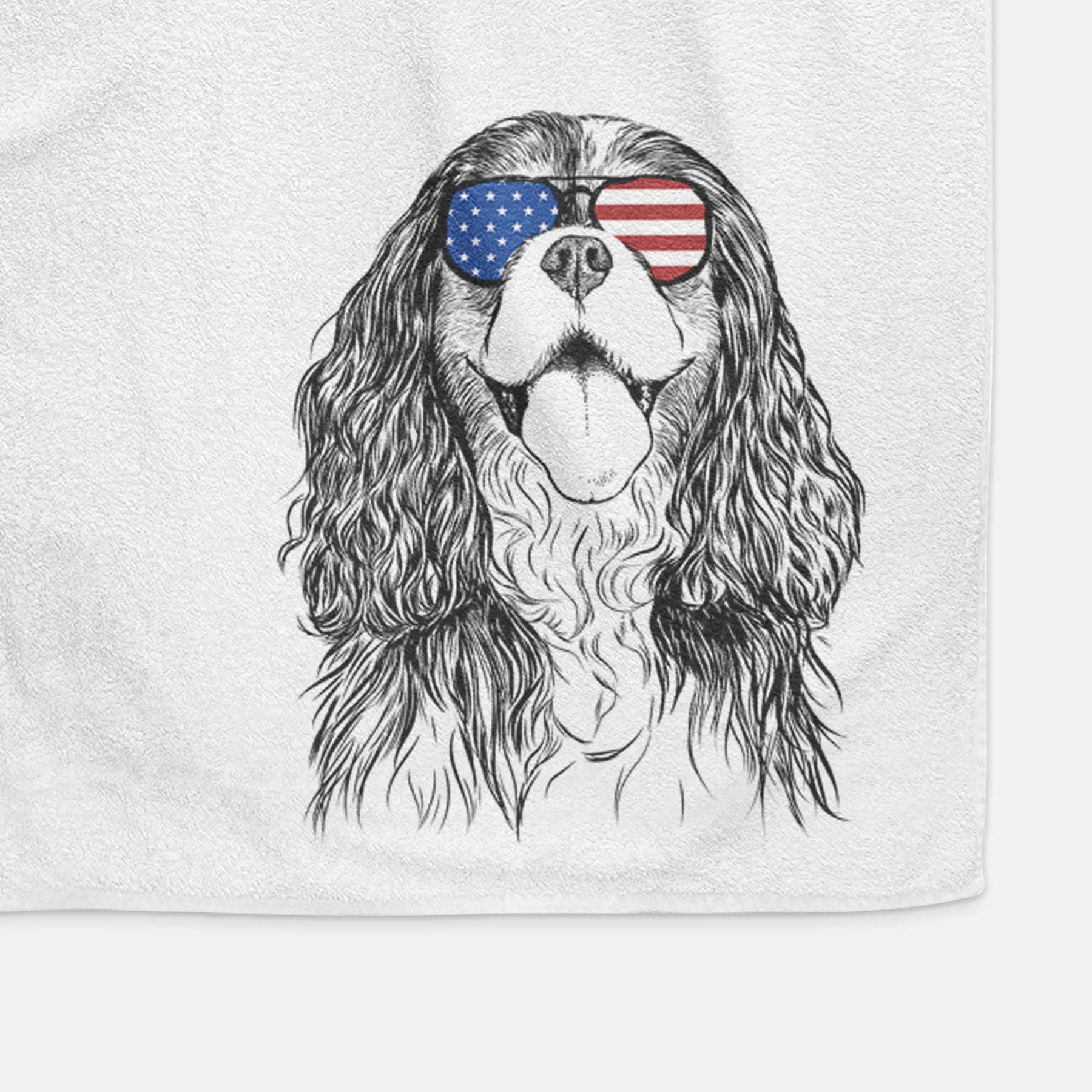 Brandy the Cavalier King Charles Spaniel Decorative Hand Towel