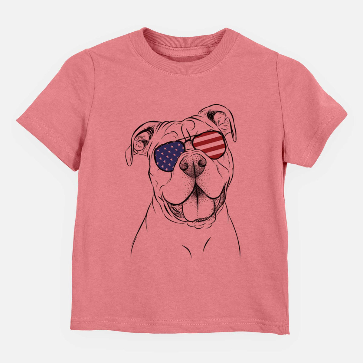 USA Bravo the Bulldog Mix - Kids/Youth/Toddler Shirt