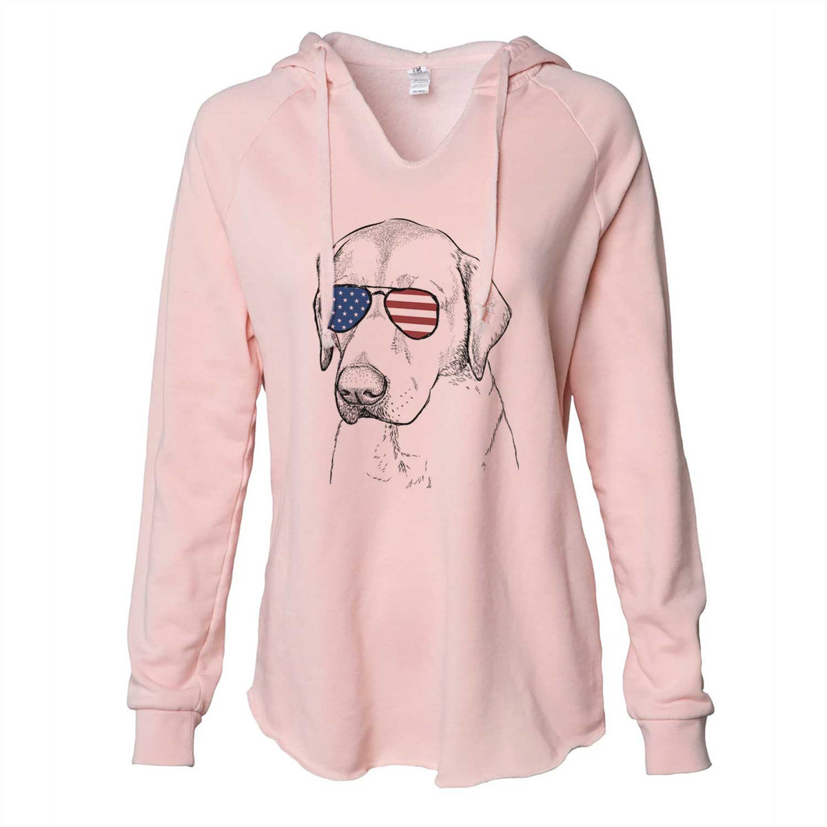 USA Braxton the Yellow Lab - Cali Wave Hooded Sweatshirt