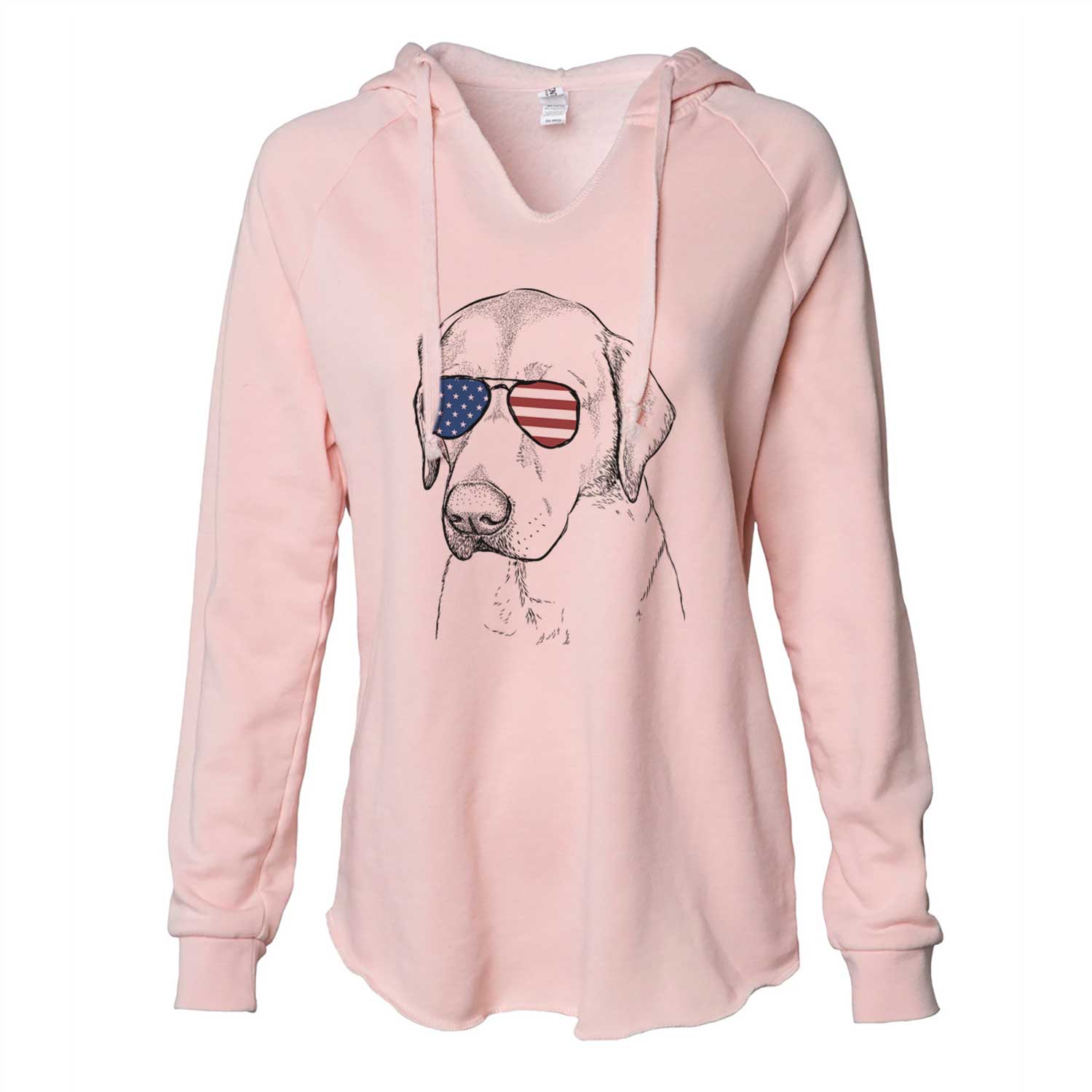 USA Braxton the Yellow Lab - Cali Wave Hooded Sweatshirt