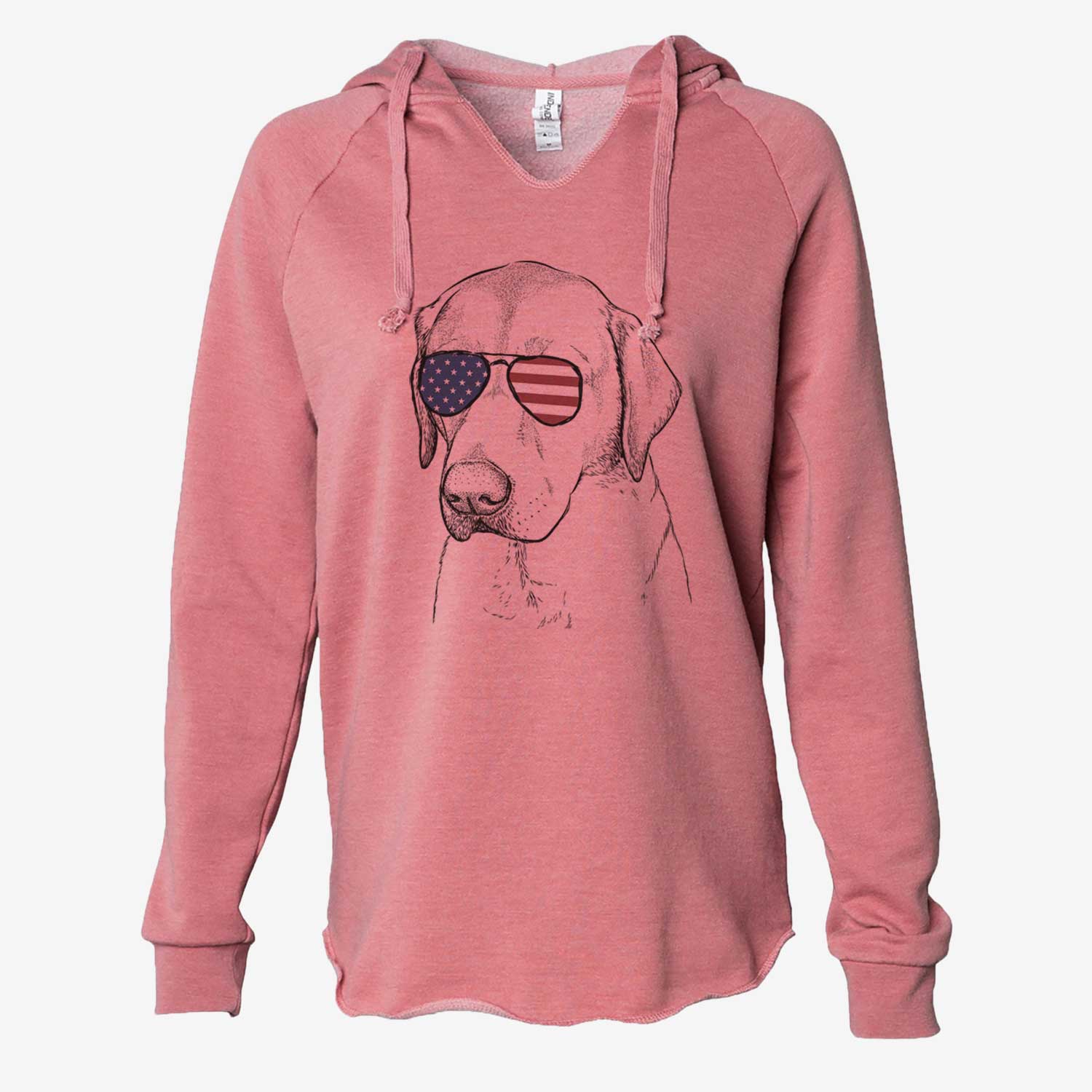 USA Braxton the Yellow Lab - Cali Wave Hooded Sweatshirt