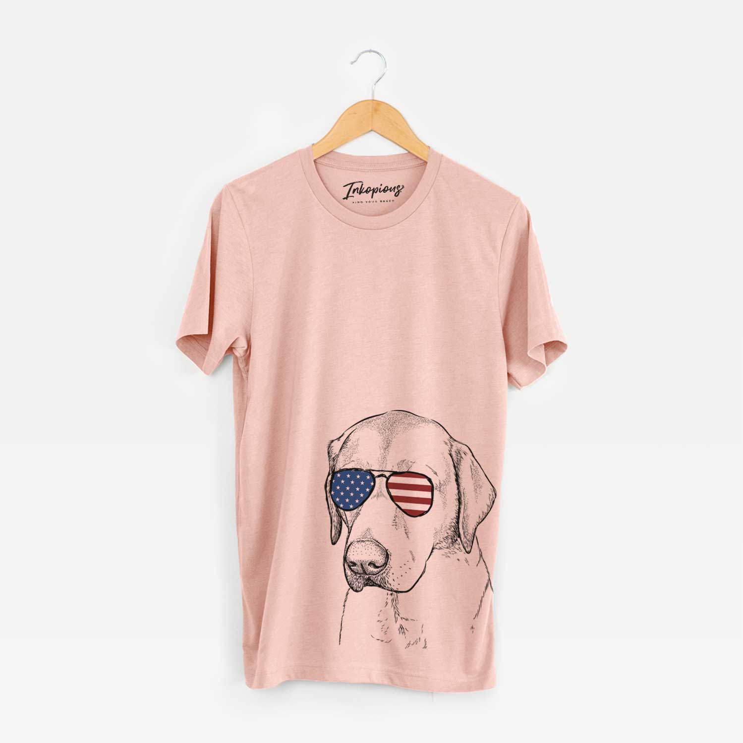 USA Braxton the Yellow Lab - Unisex Crewneck