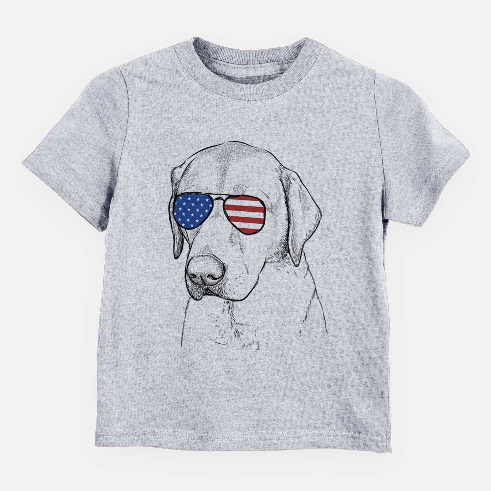 USA Braxton the Yellow Lab - Kids/Youth/Toddler Shirt