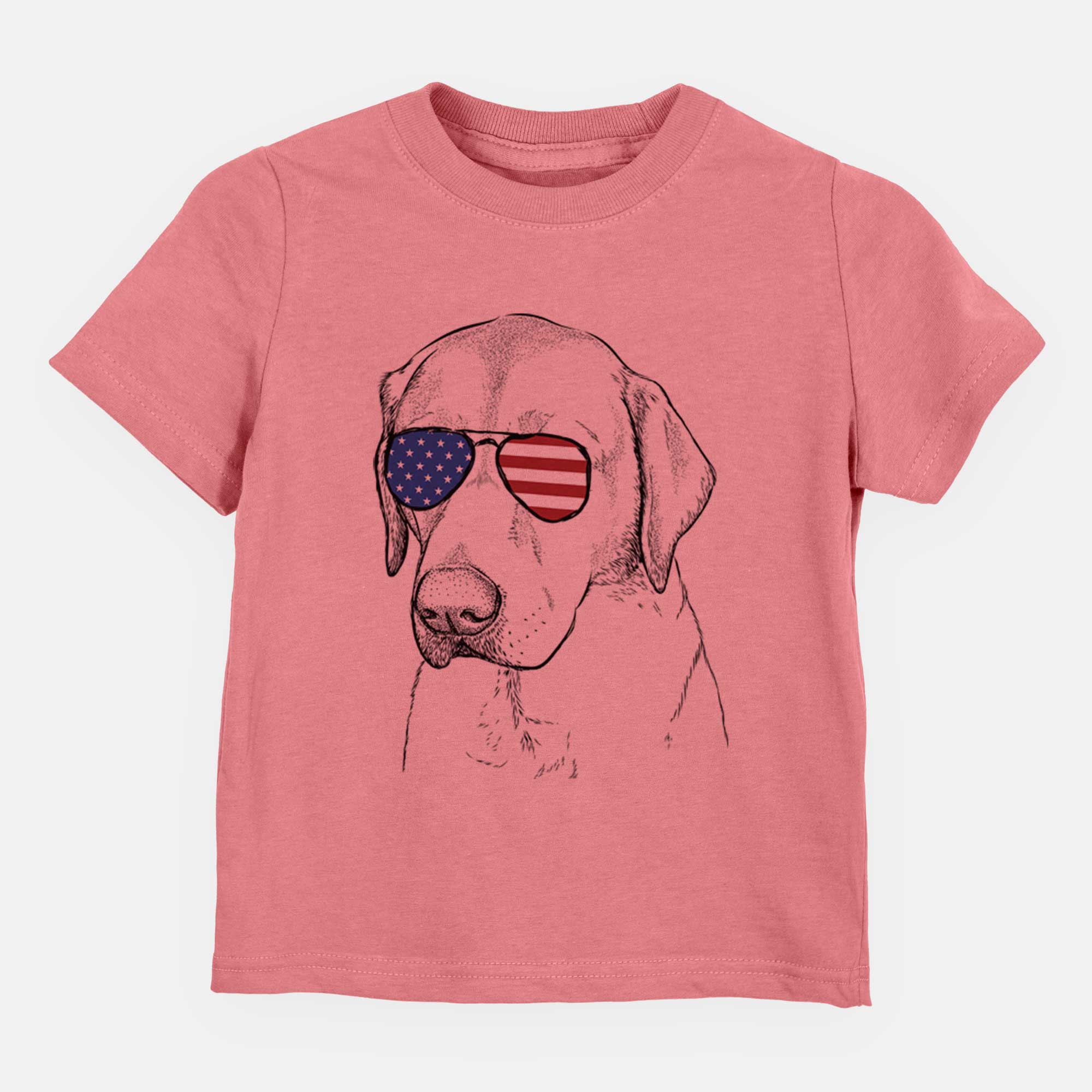 USA Braxton the Yellow Lab - Kids/Youth/Toddler Shirt