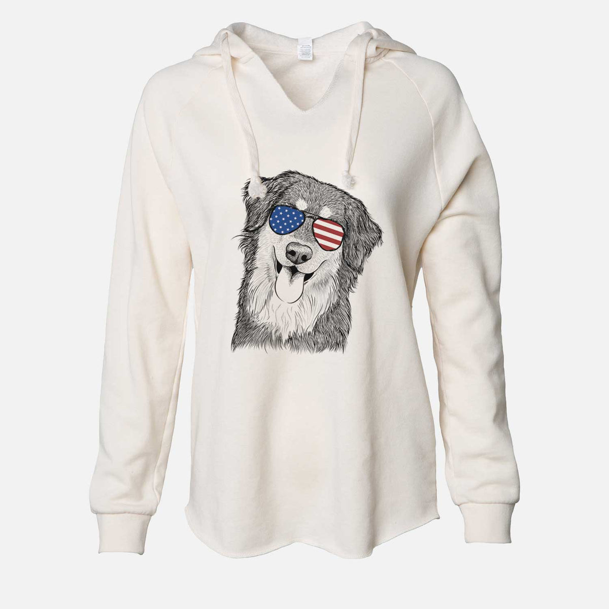 USA Brodie the Golden Aussie - Cali Wave Hooded Sweatshirt