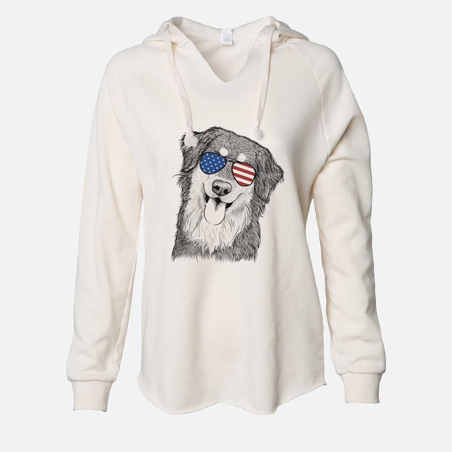 USA Brodie the Golden Aussie - Cali Wave Hooded Sweatshirt