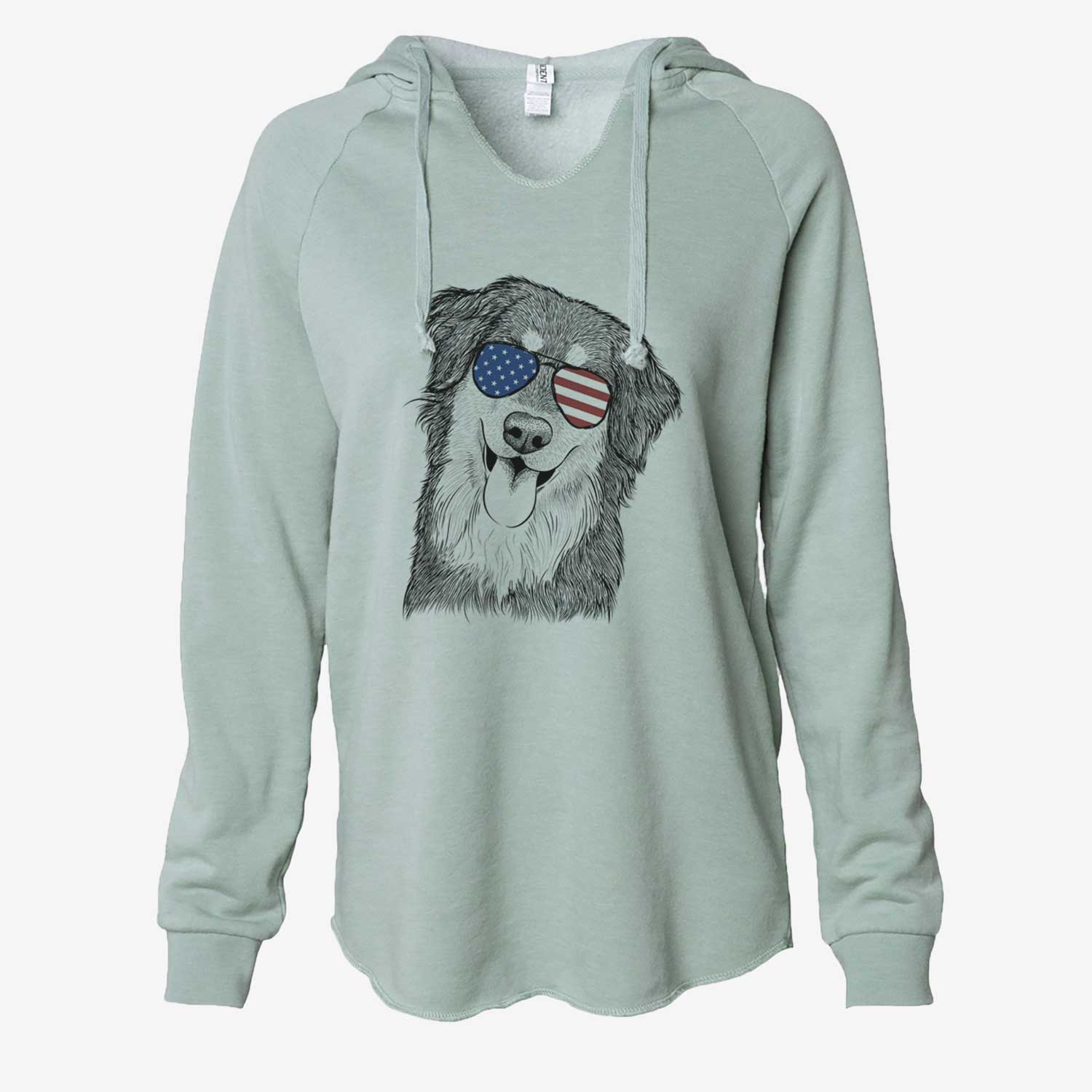 USA Brodie the Golden Aussie - Cali Wave Hooded Sweatshirt