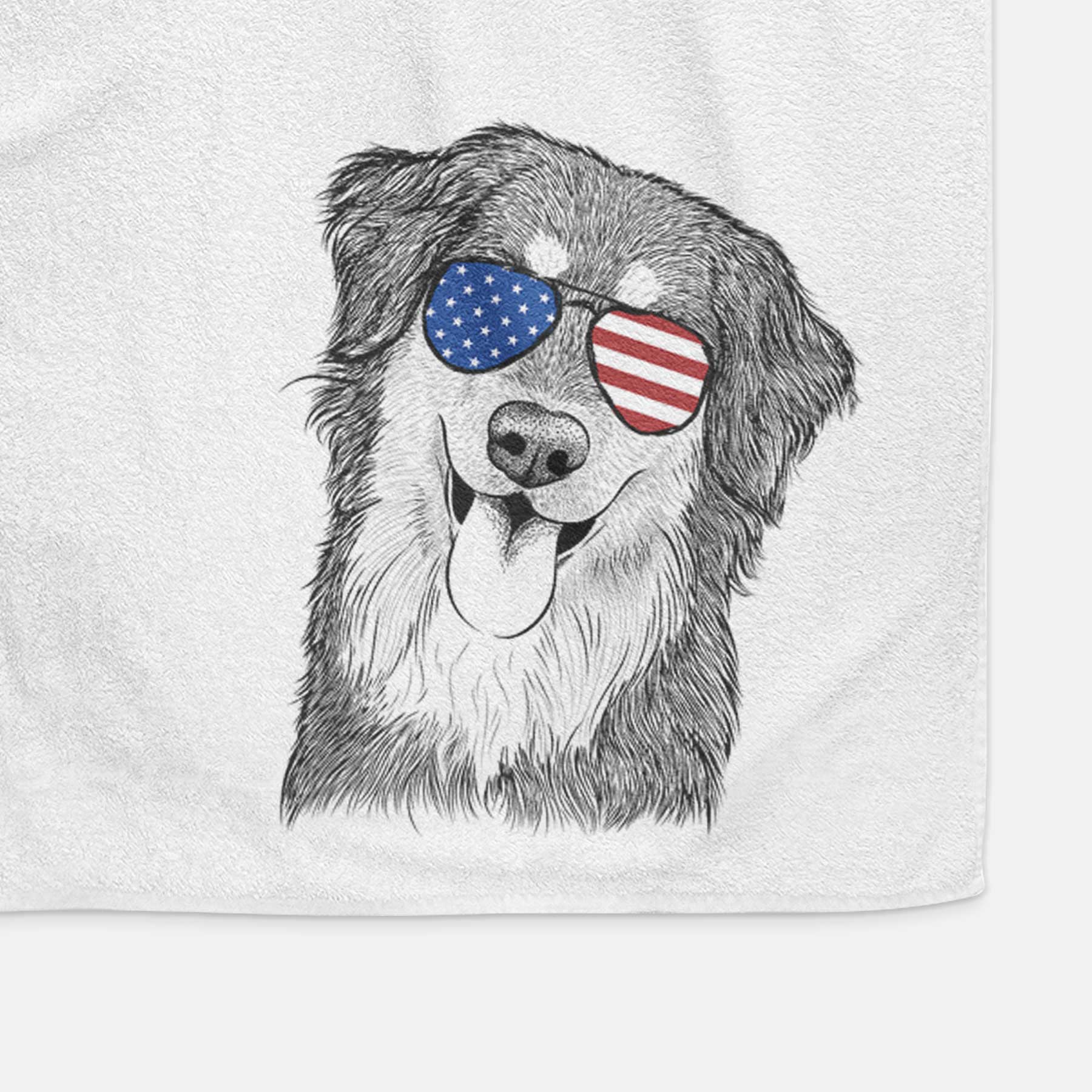 Brodie the Golden Aussie Decorative Hand Towel