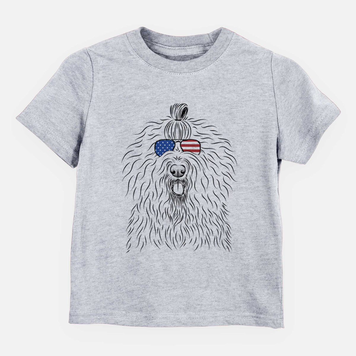 USA Brody the Old English Sheepdog - Kids/Youth/Toddler Shirt
