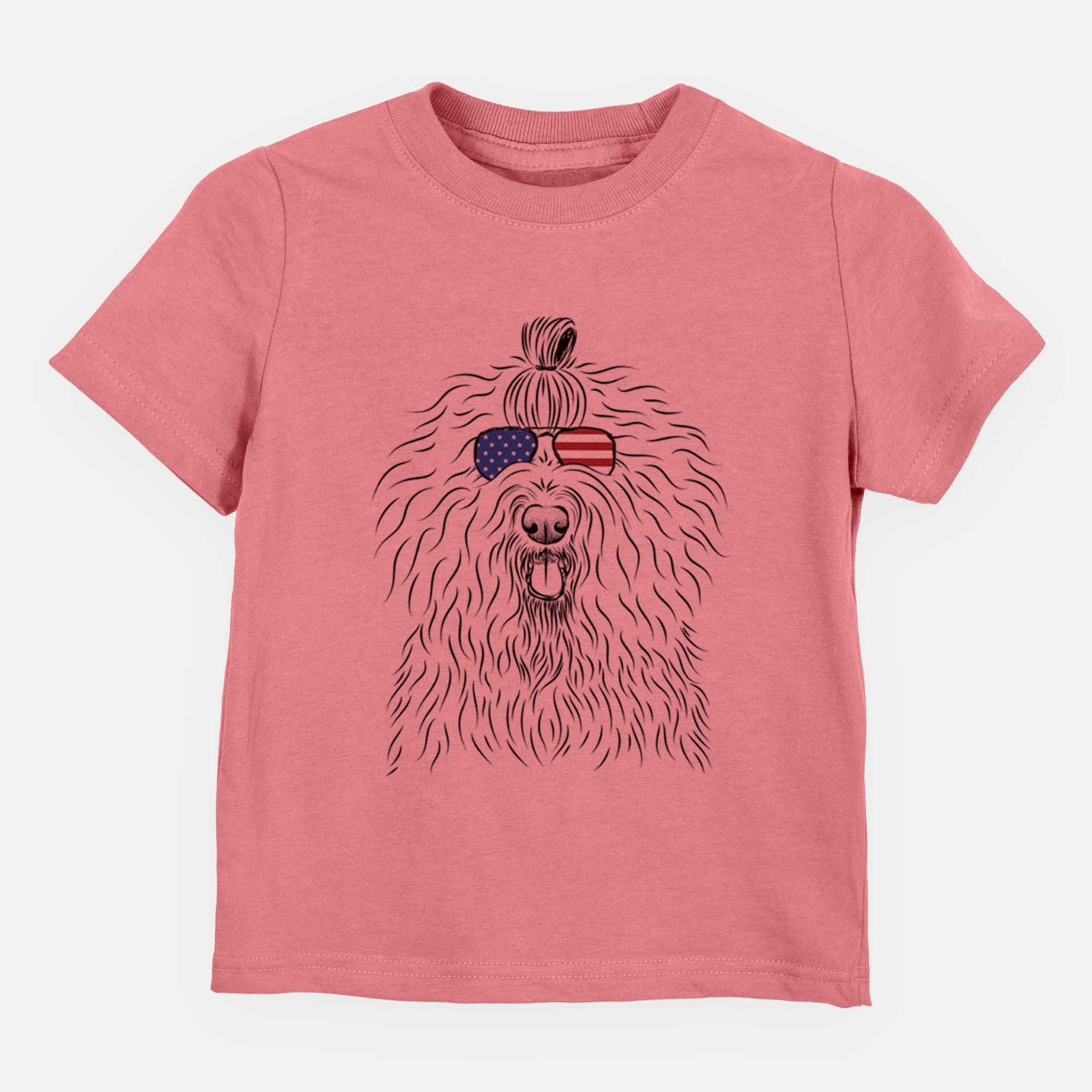 USA Brody the Old English Sheepdog - Kids/Youth/Toddler Shirt