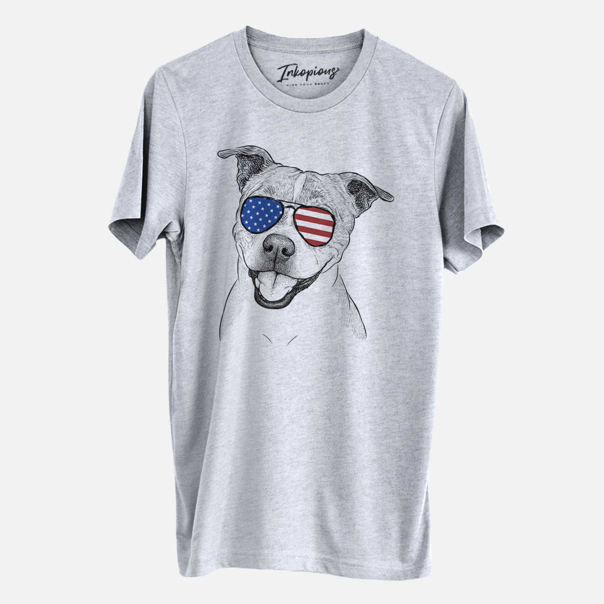 USA BrookLyn the Staffordshire Bull Terrier - Unisex Crewneck