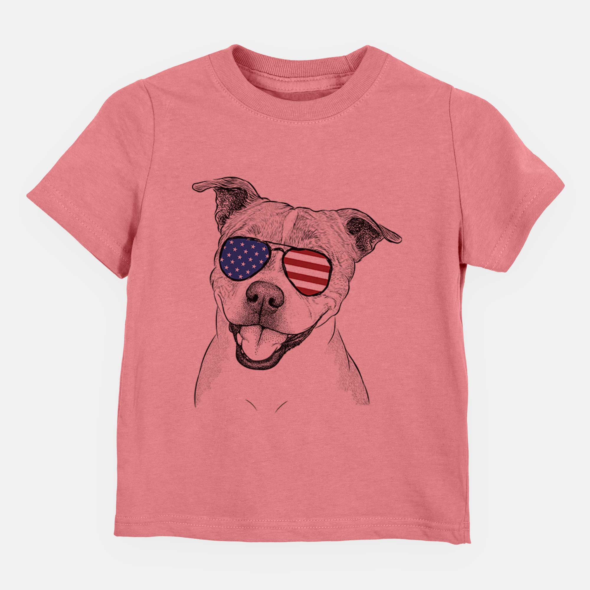 USA BrookLyn the Staffordshire Bull Terrier - Kids/Youth/Toddler Shirt